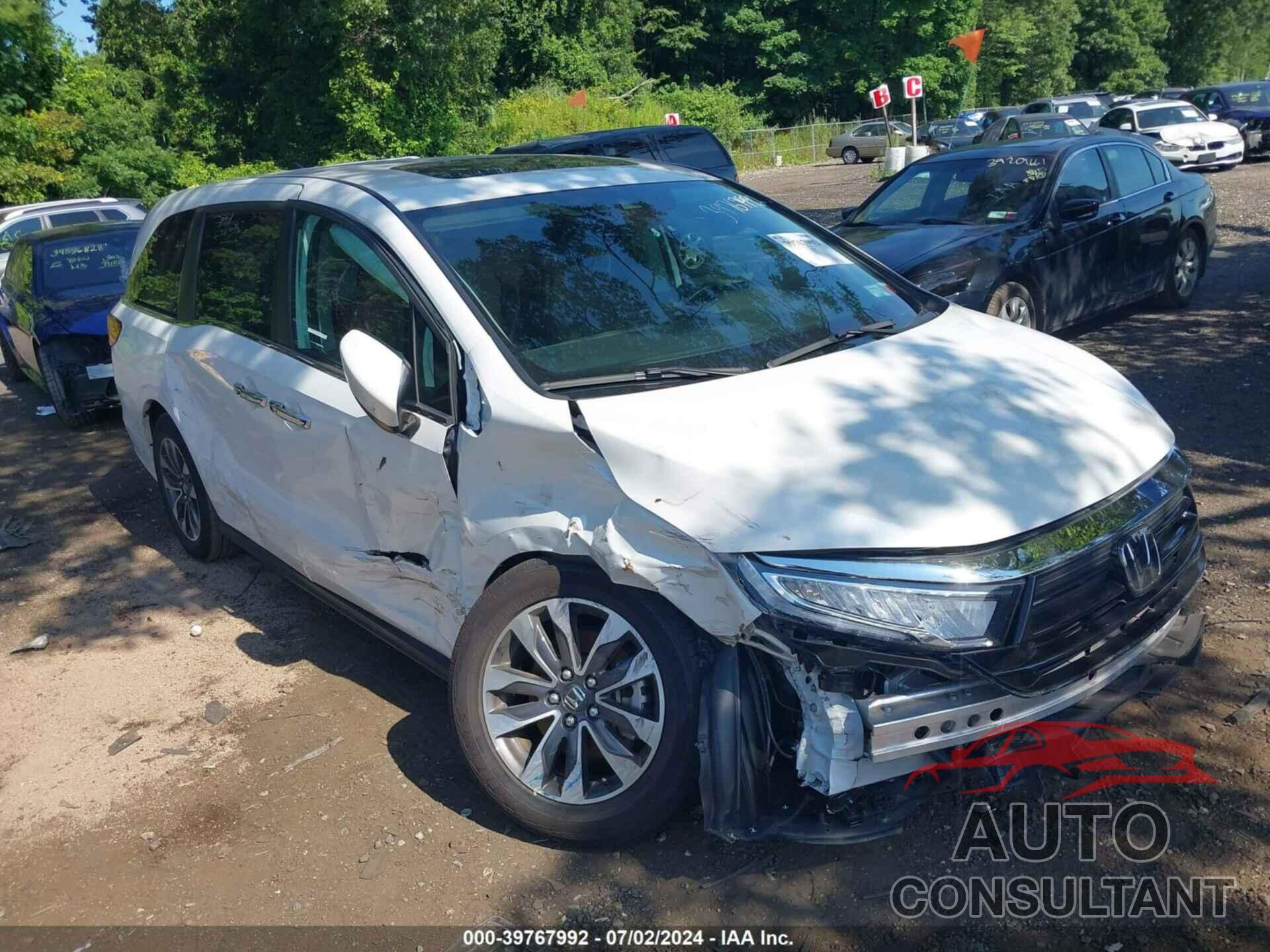 HONDA ODYSSEY 2021 - 5FNRL6H77MB038254