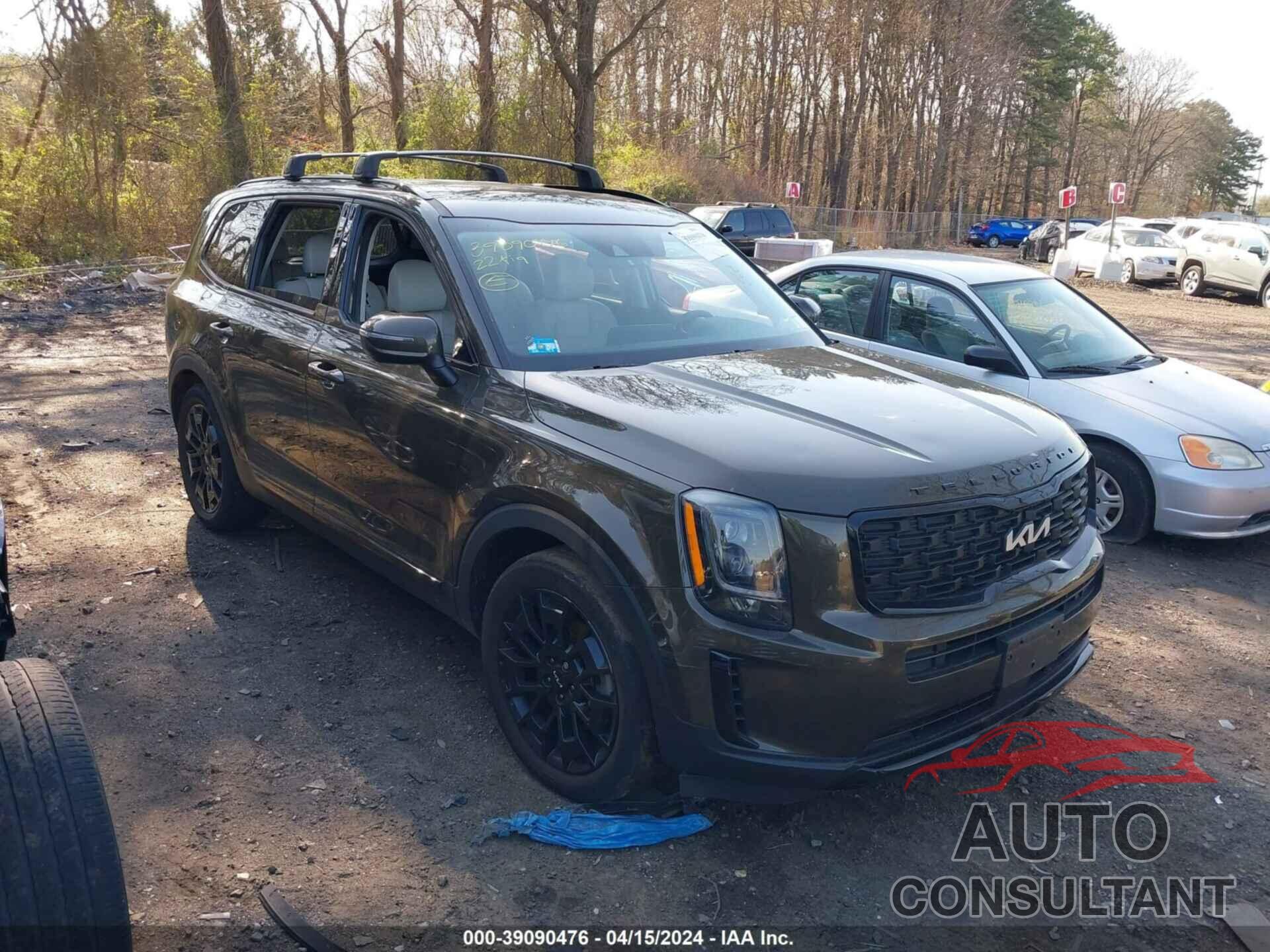 KIA TELLURIDE 2022 - 5XYP3DHC3NG205020