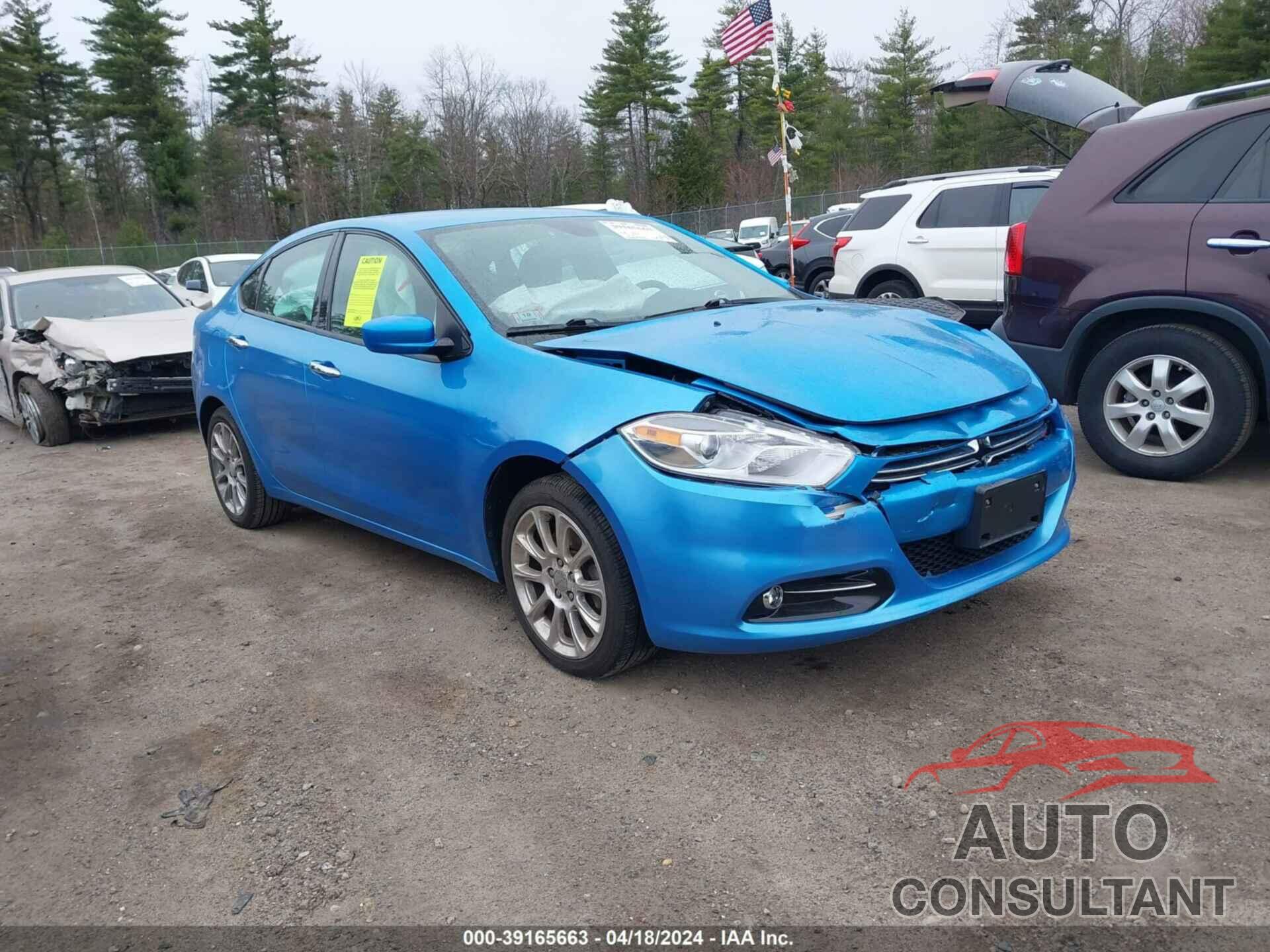 DODGE DART 2016 - 1C3CDFFA2GD822150