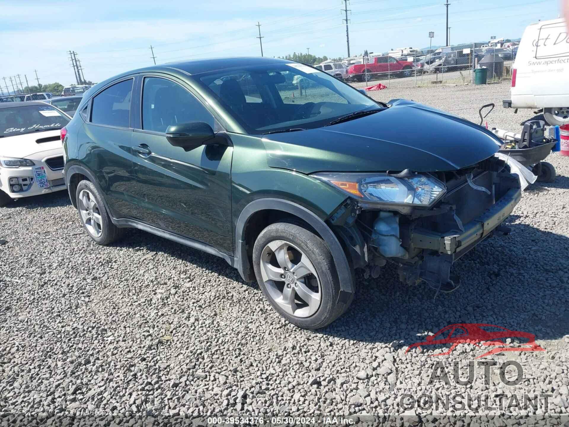 HONDA HR-V 2017 - 3CZRU6H52HM728257