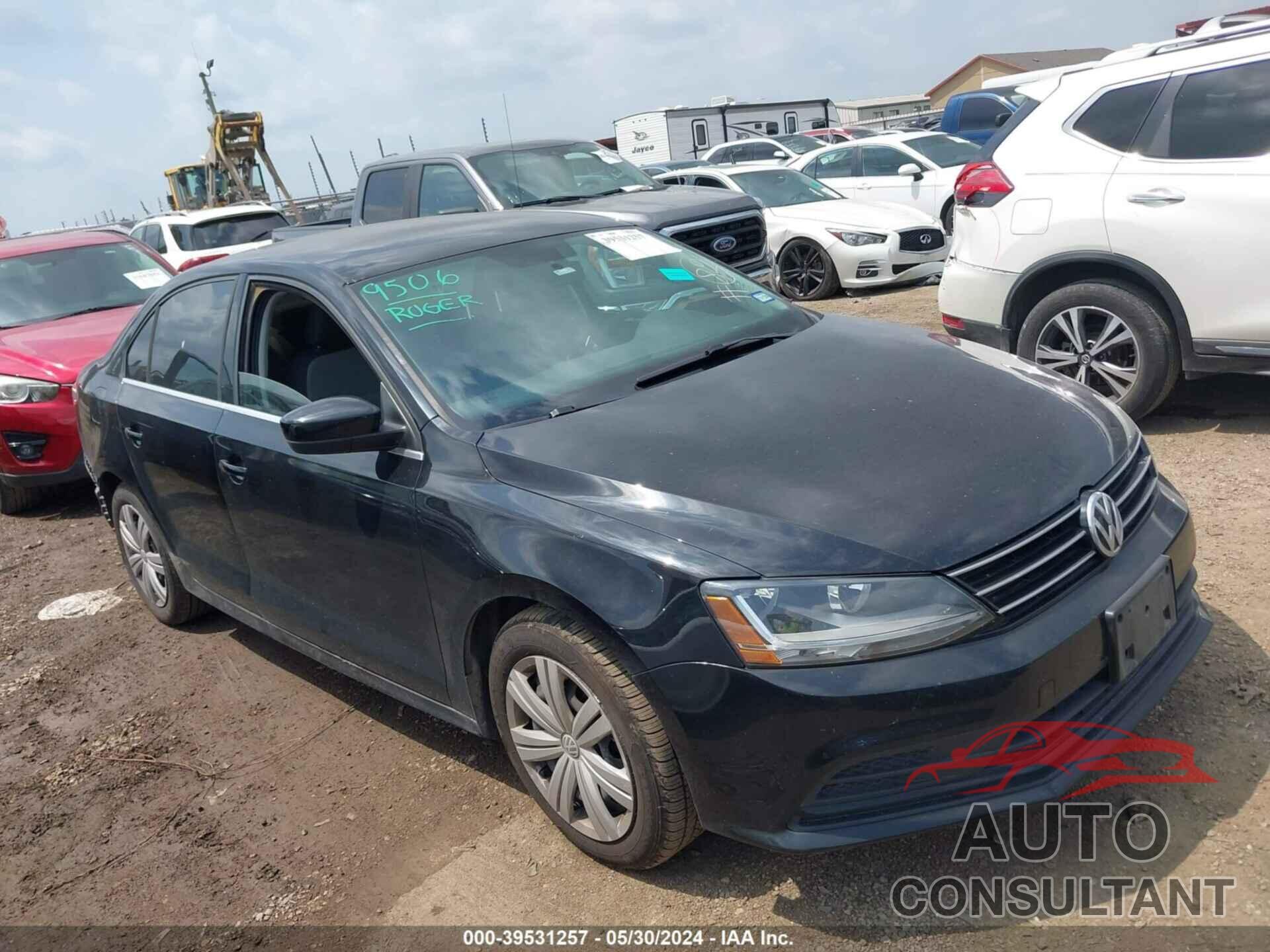 VOLKSWAGEN JETTA 2017 - 3VW2B7AJXHM243131