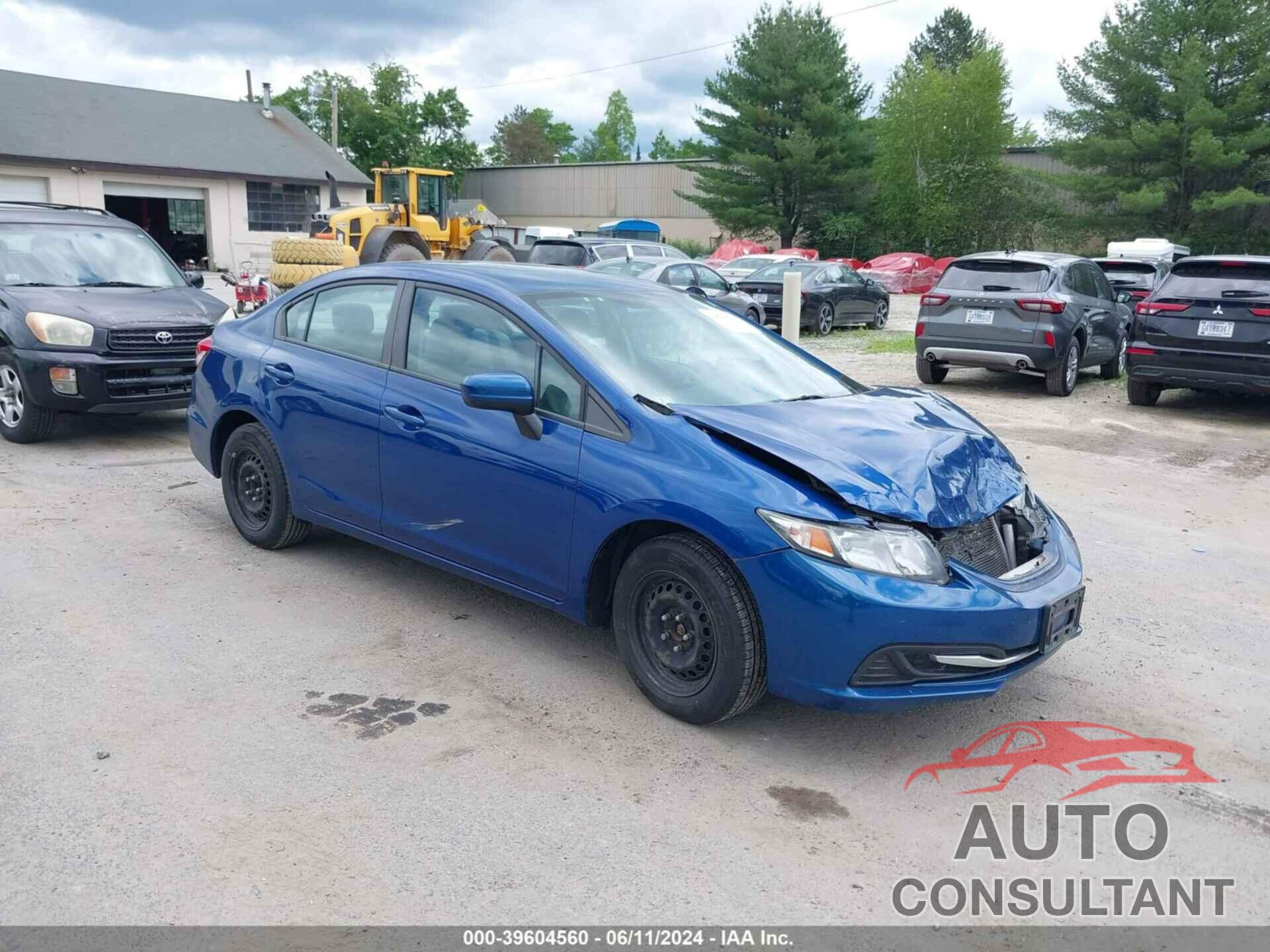HONDA CIVIC 2015 - 19XFB2F51FE240709