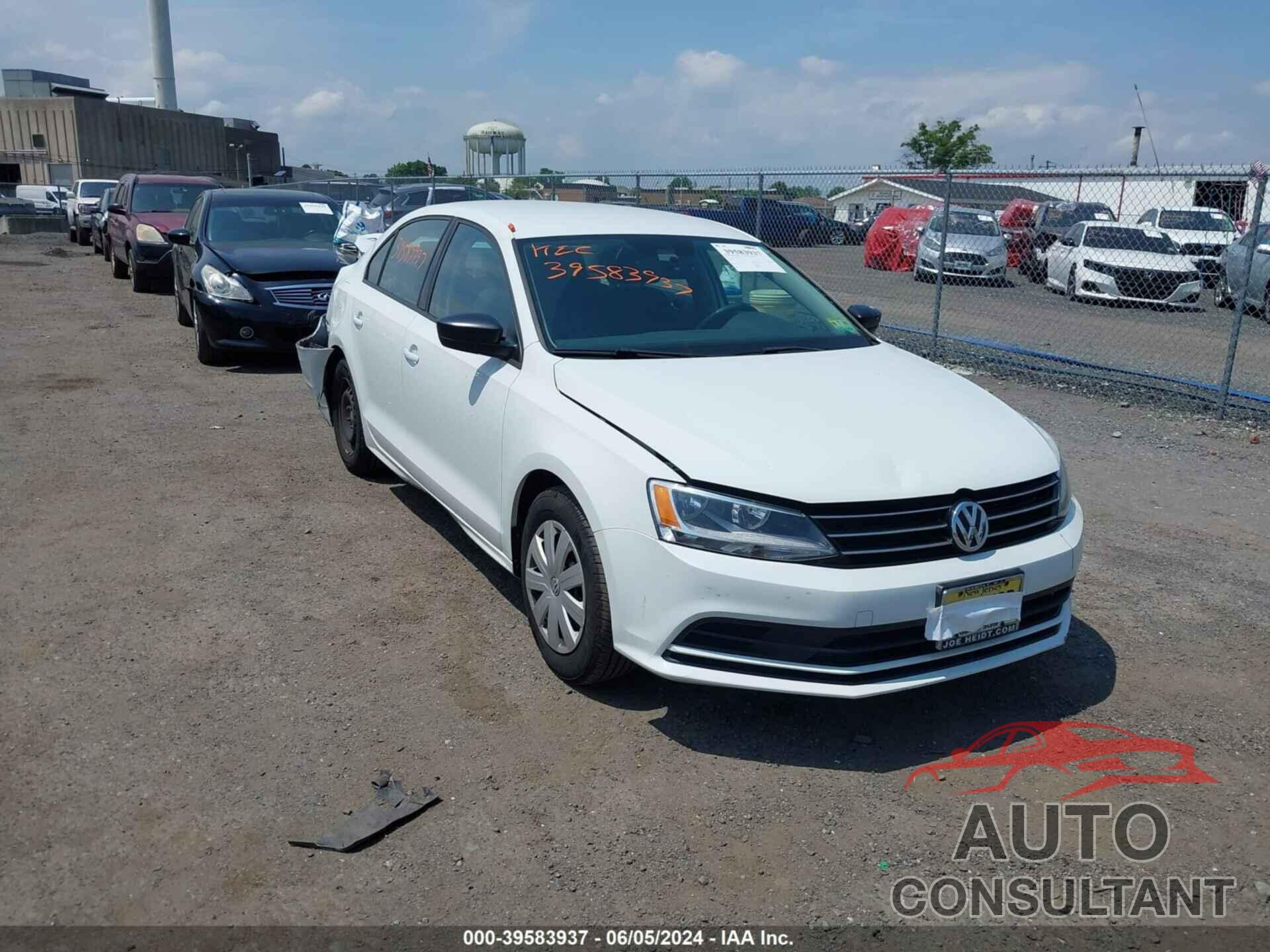 VOLKSWAGEN JETTA 2016 - 3VW267AJ0GM384924