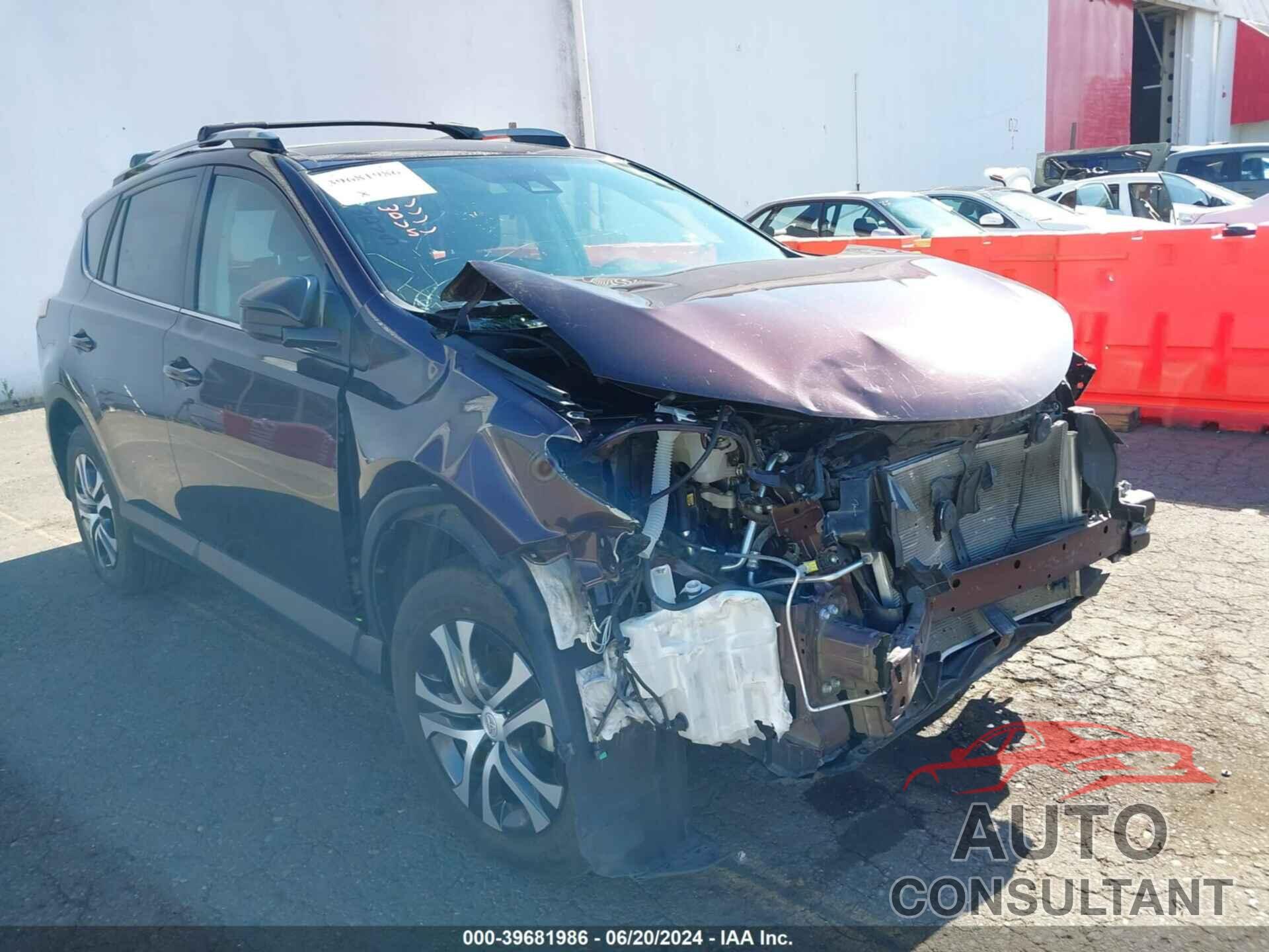 TOYOTA RAV4 2017 - 2T3BFREV9HW574829