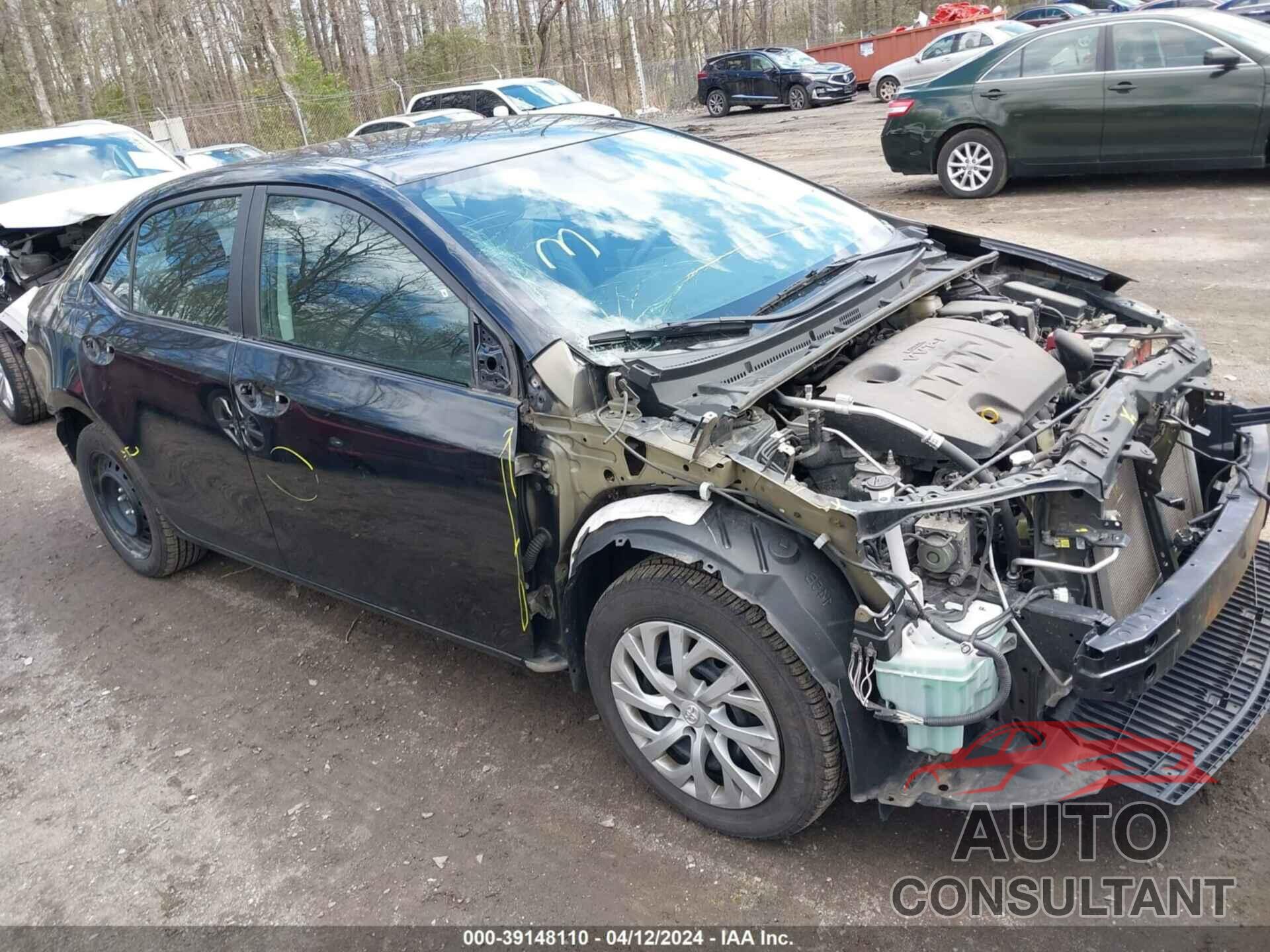 TOYOTA COROLLA 2018 - 2T1BURHE5JC059974