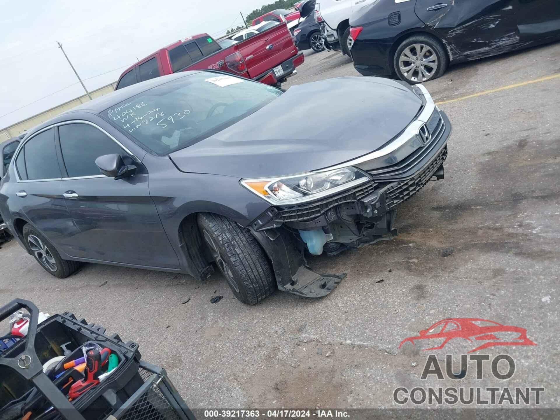 HONDA ACCORD 2016 - 1HGCR2F33GA109218
