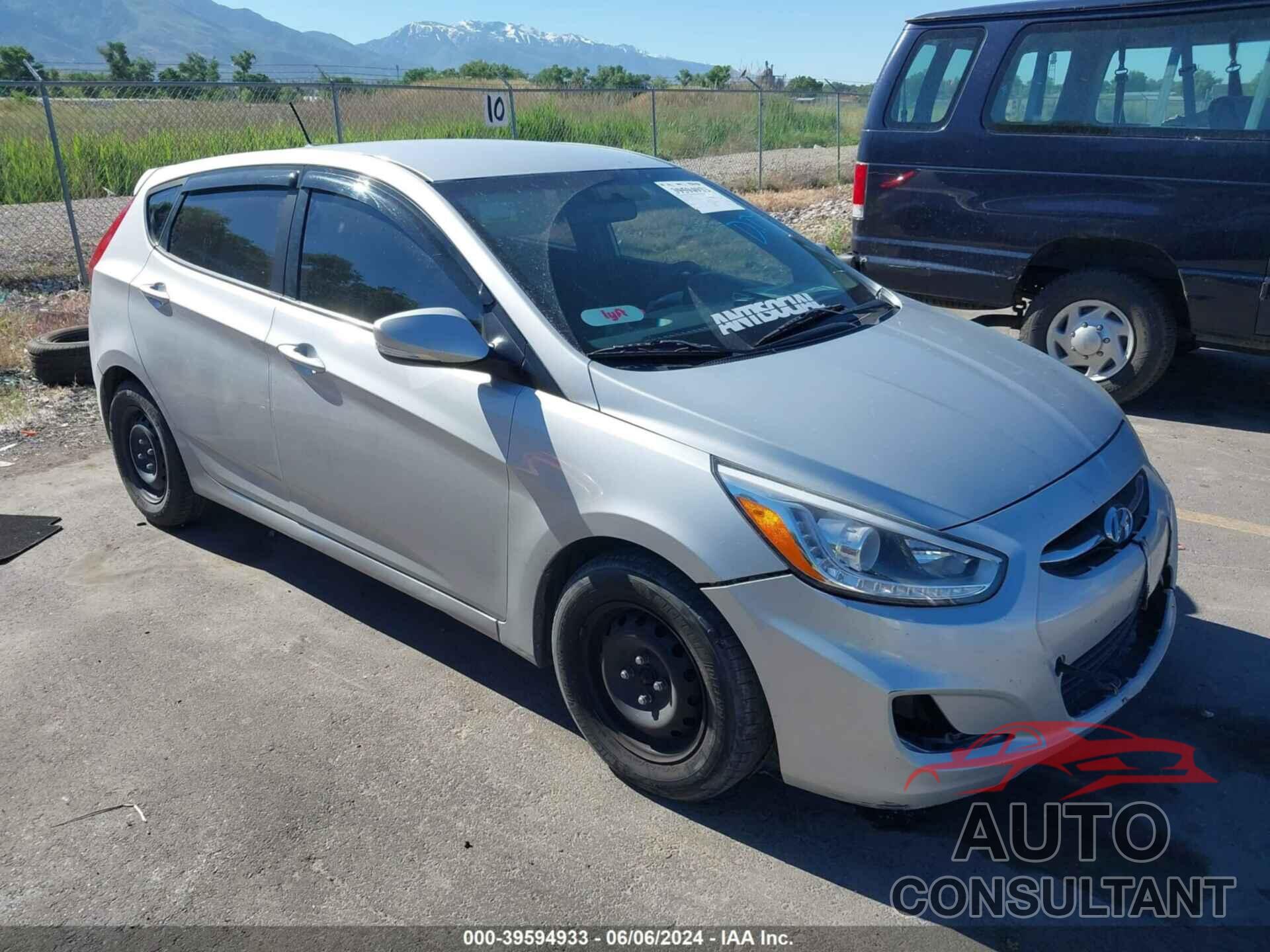 HYUNDAI ACCENT 2016 - KMHCU5AEXGU237375