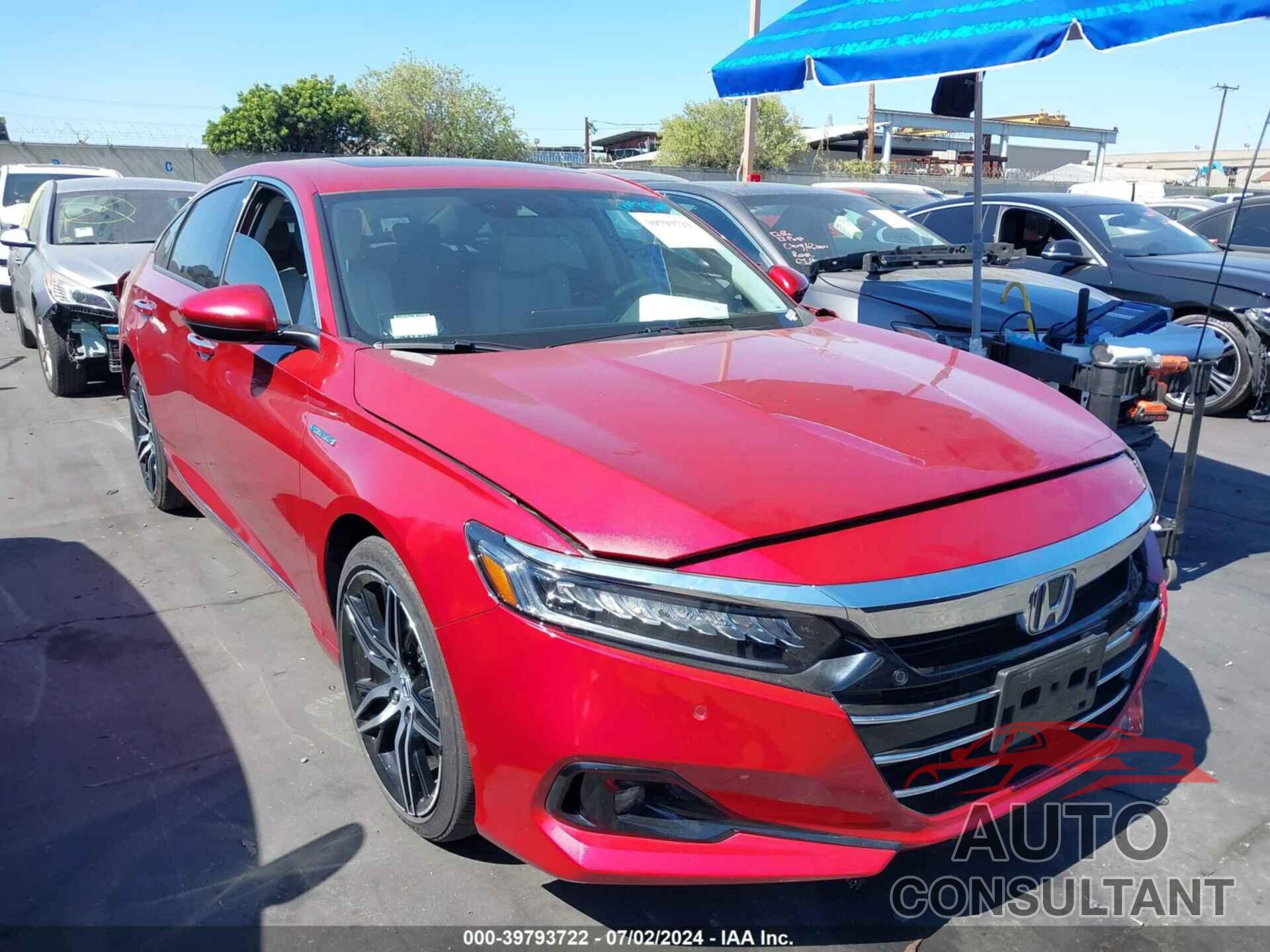 HONDA ACCORD 2022 - 1HGCV3F99NA030428