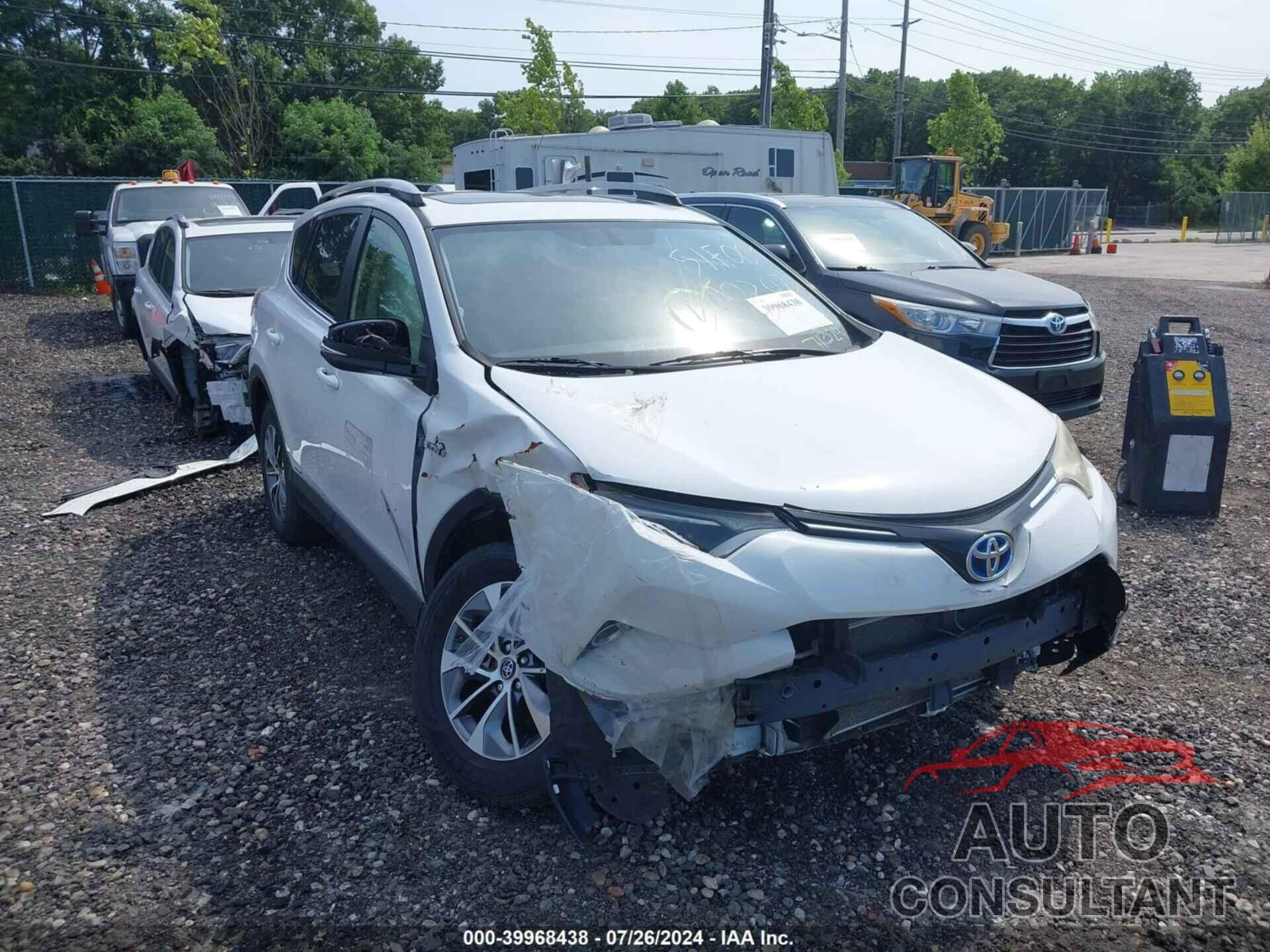 TOYOTA RAV4 HYBRID 2016 - JTMRJREV8GD020755