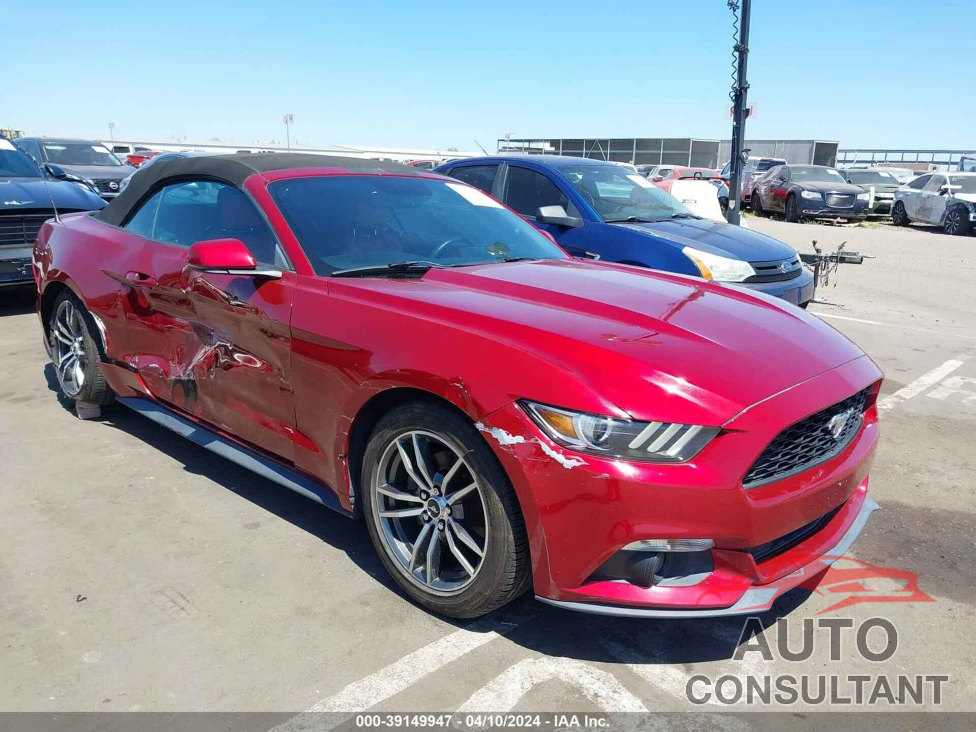 FORD MUSTANG 2017 - 1FATP8UH1H5308080