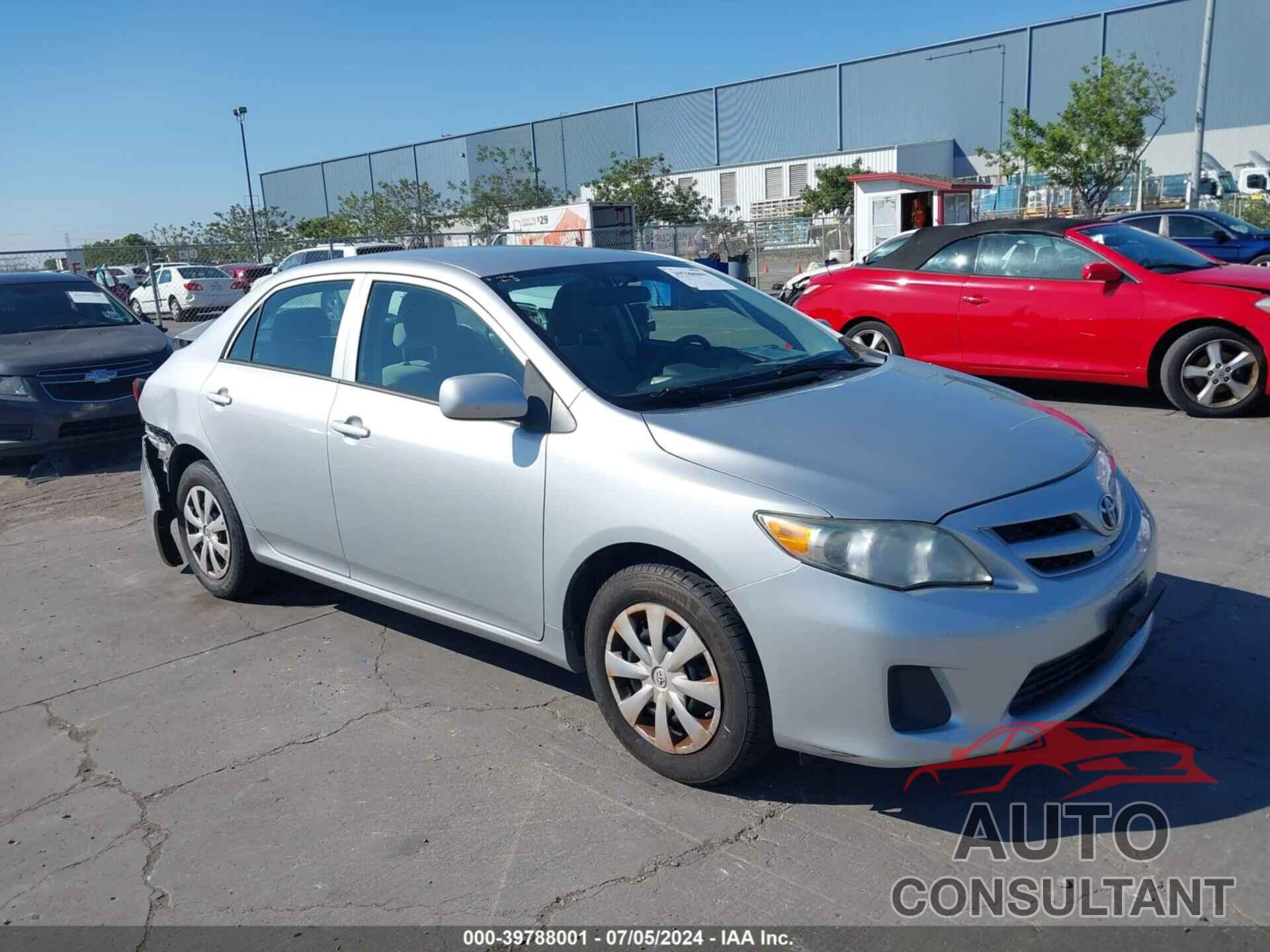 TOYOTA COROLLA 2012 - 5YFBU4EE8CP034092