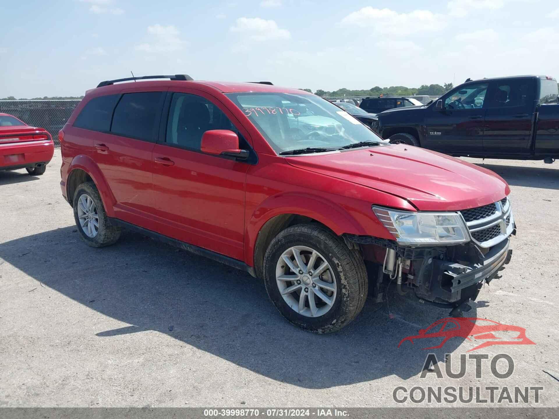 DODGE JOURNEY 2017 - 3C4PDCBG6HT573028