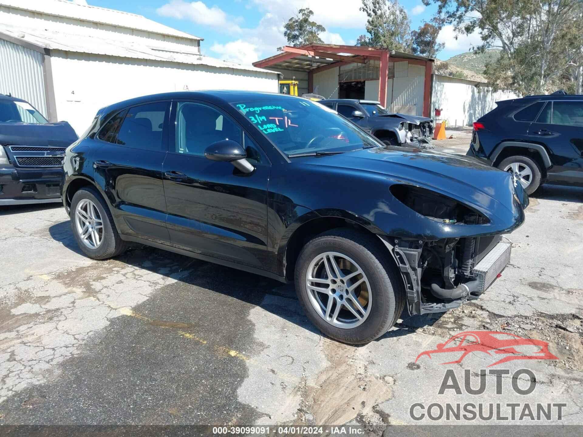 PORSCHE MACAN 2019 - WP1AA2A58KLB02587