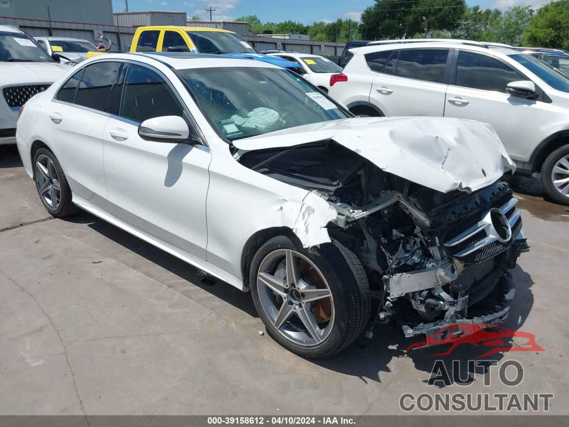 MERCEDES-BENZ C 2018 - 55SWF4JB1JU237856