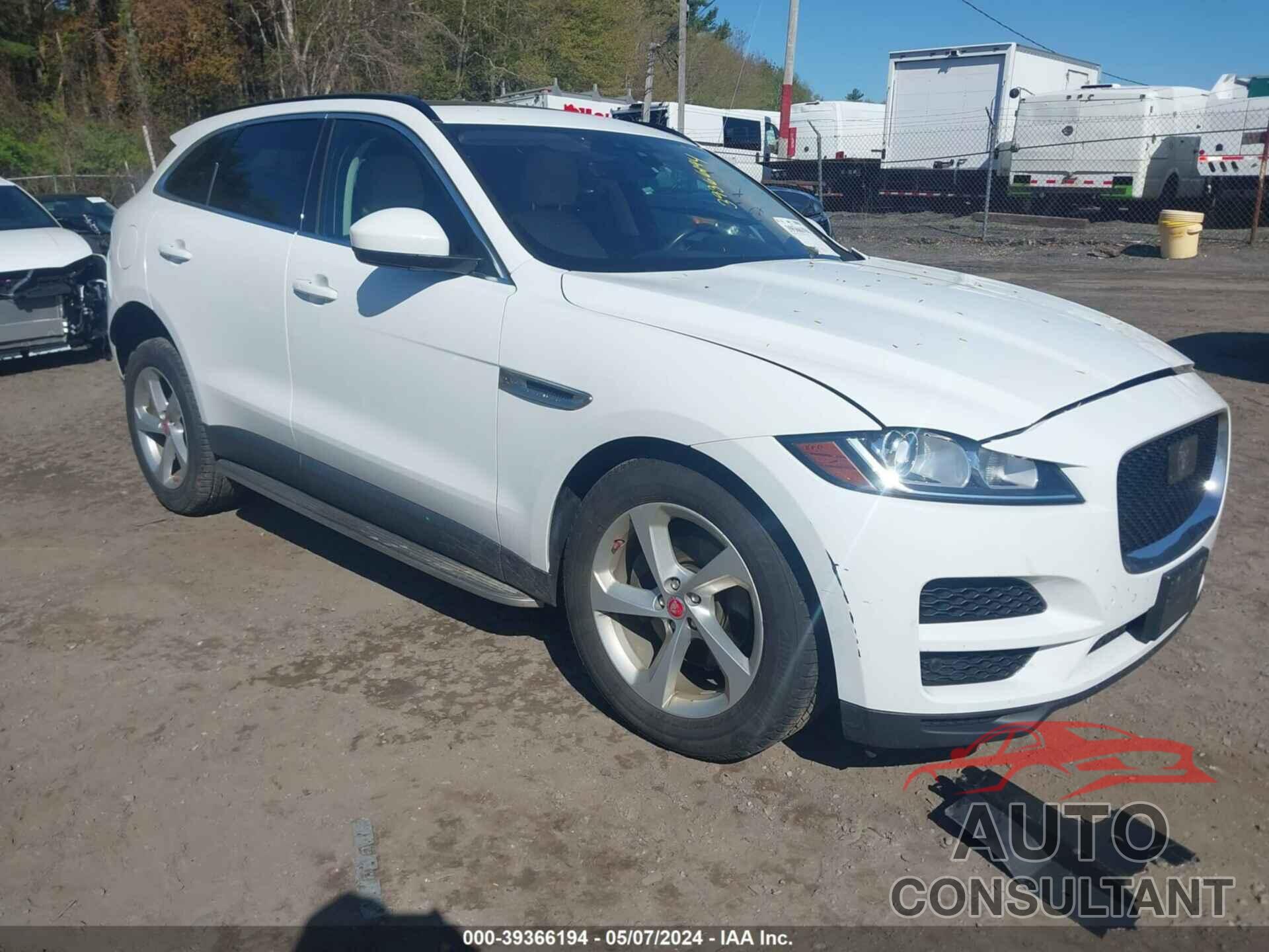 JAGUAR F-PACE 2019 - SADCJ2FX2KA364657