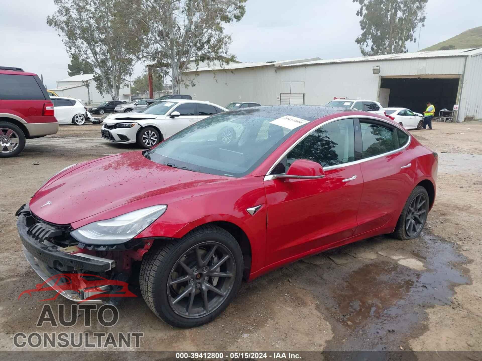 TESLA MODEL 3 2019 - 5YJ3E1EB0KF387331