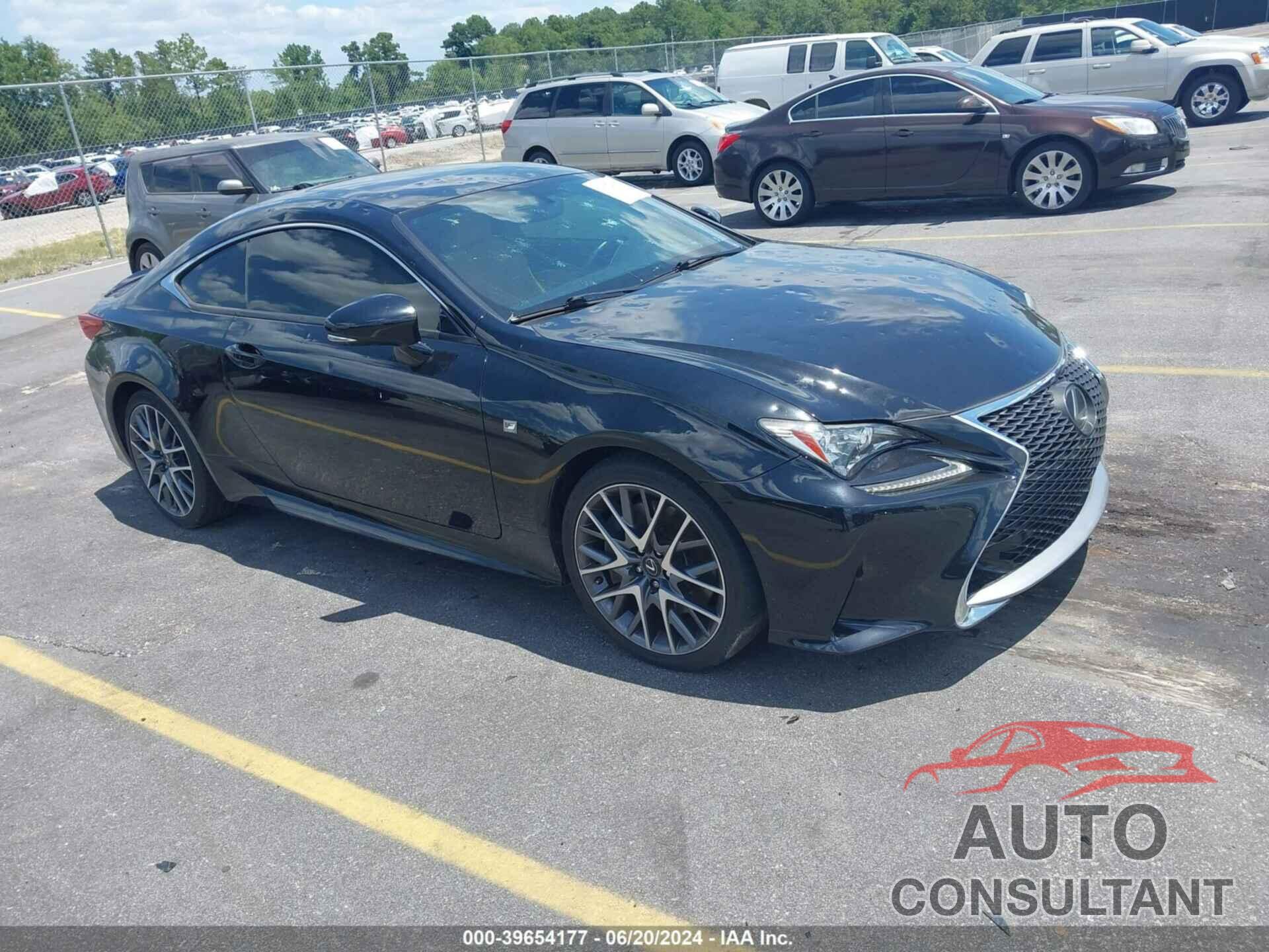 LEXUS RC 200T 2017 - JTHHA5BC0H5007029