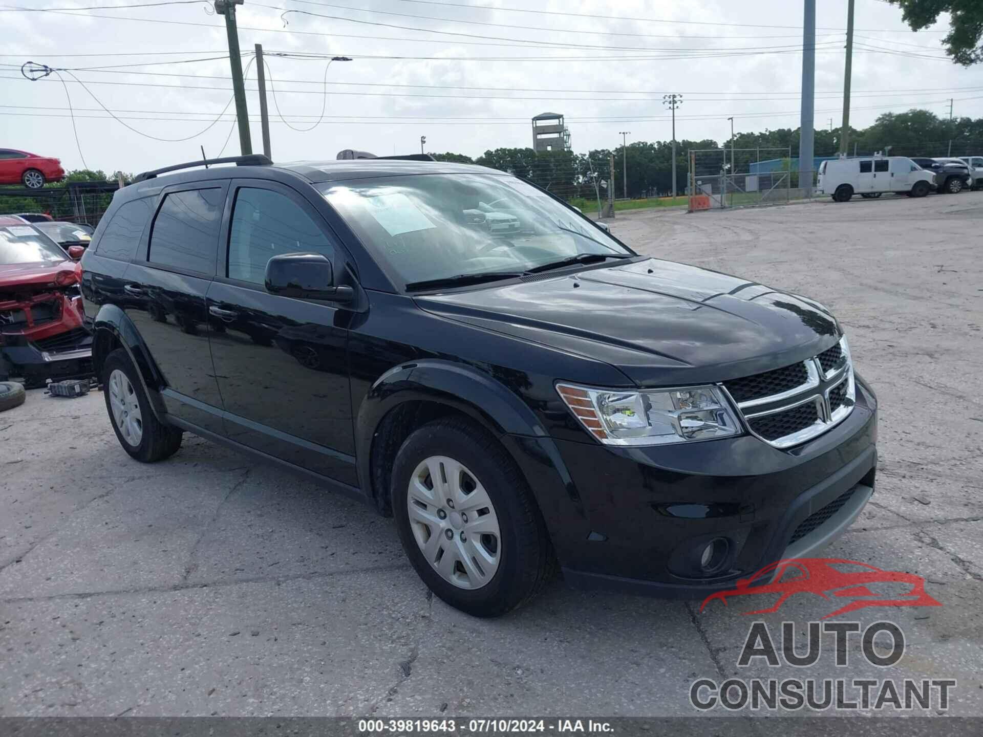 DODGE JOURNEY 2019 - 3C4PDCBB6KT870697