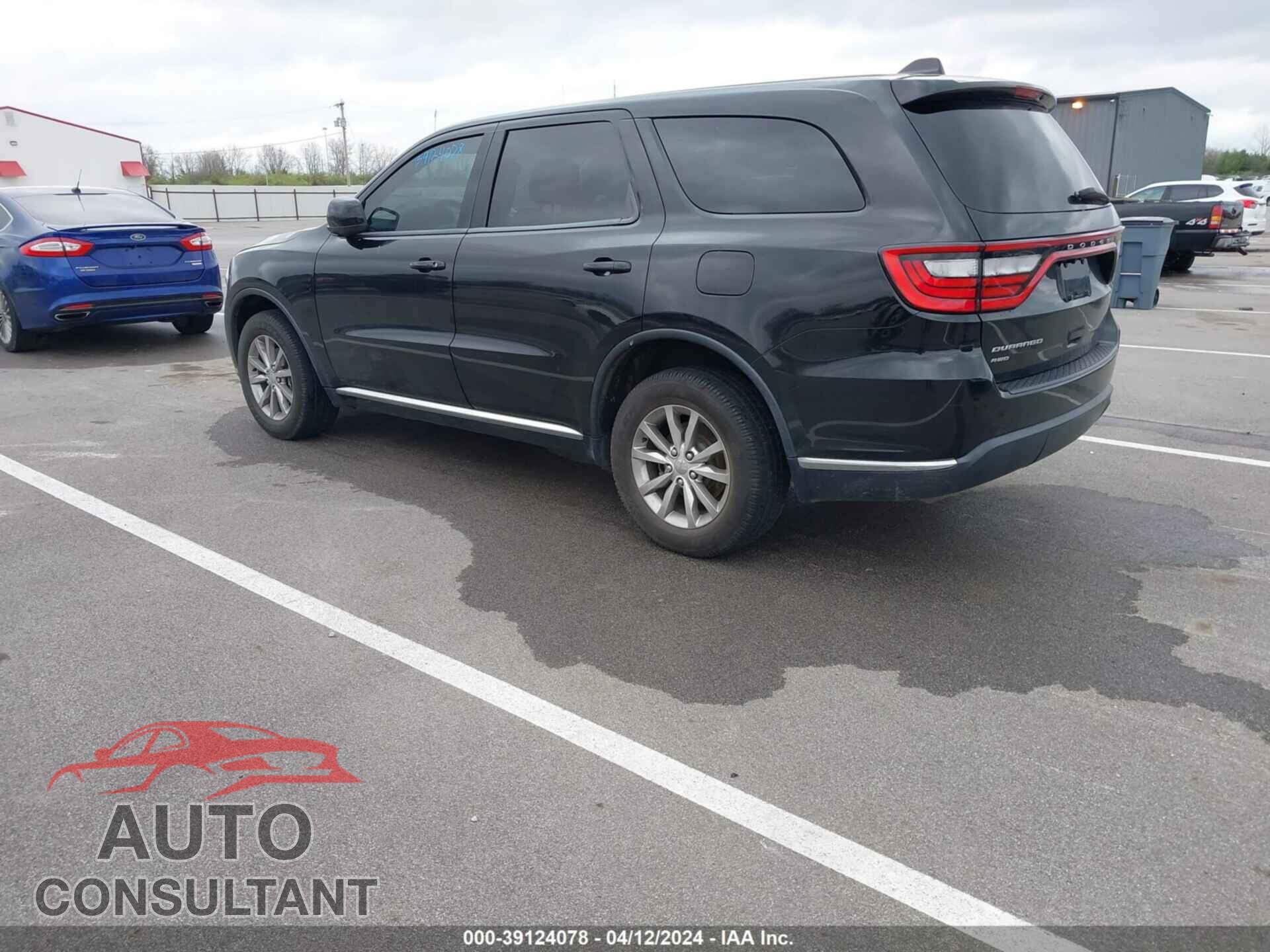 DODGE DURANGO 2017 - 1C4RDJAG2HC881050