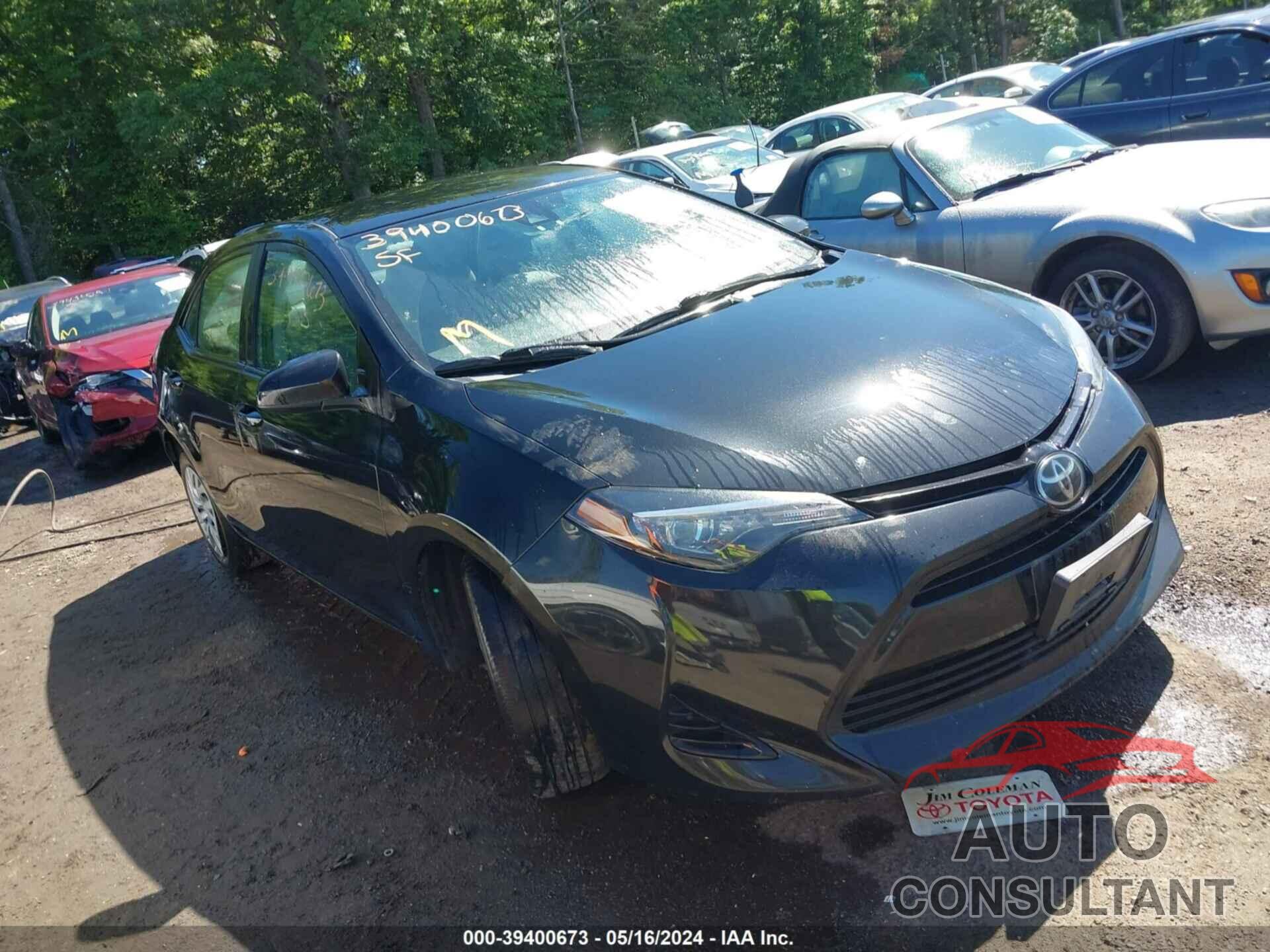 TOYOTA COROLLA 2018 - 2T1BURHE6JC043458
