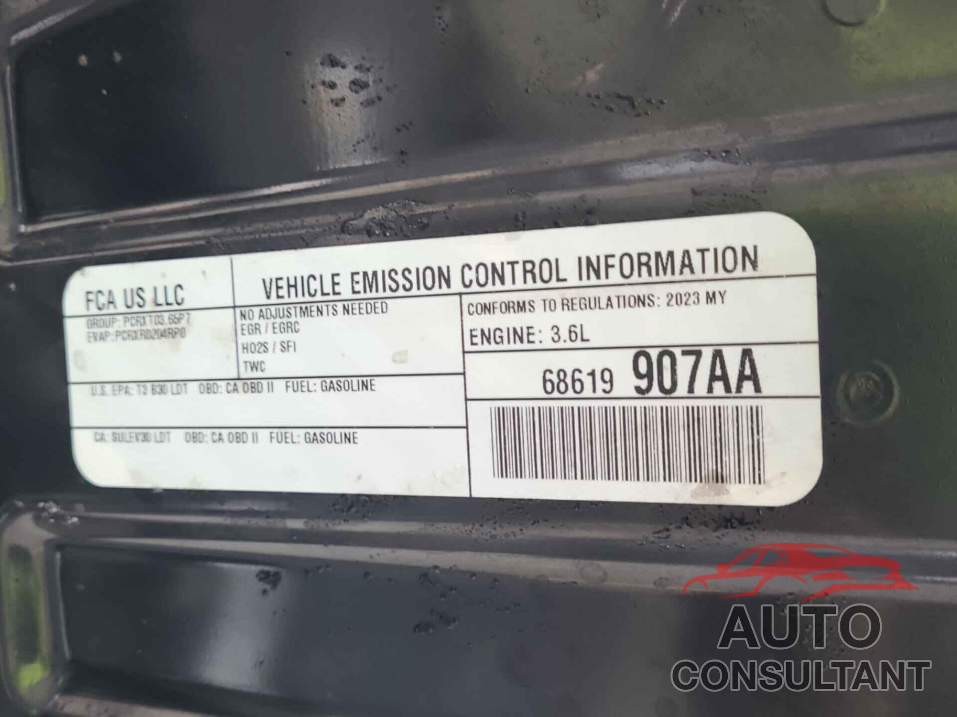 JEEP GRAND CHEROKEE 2023 - 1C4RJKAG9P8751346