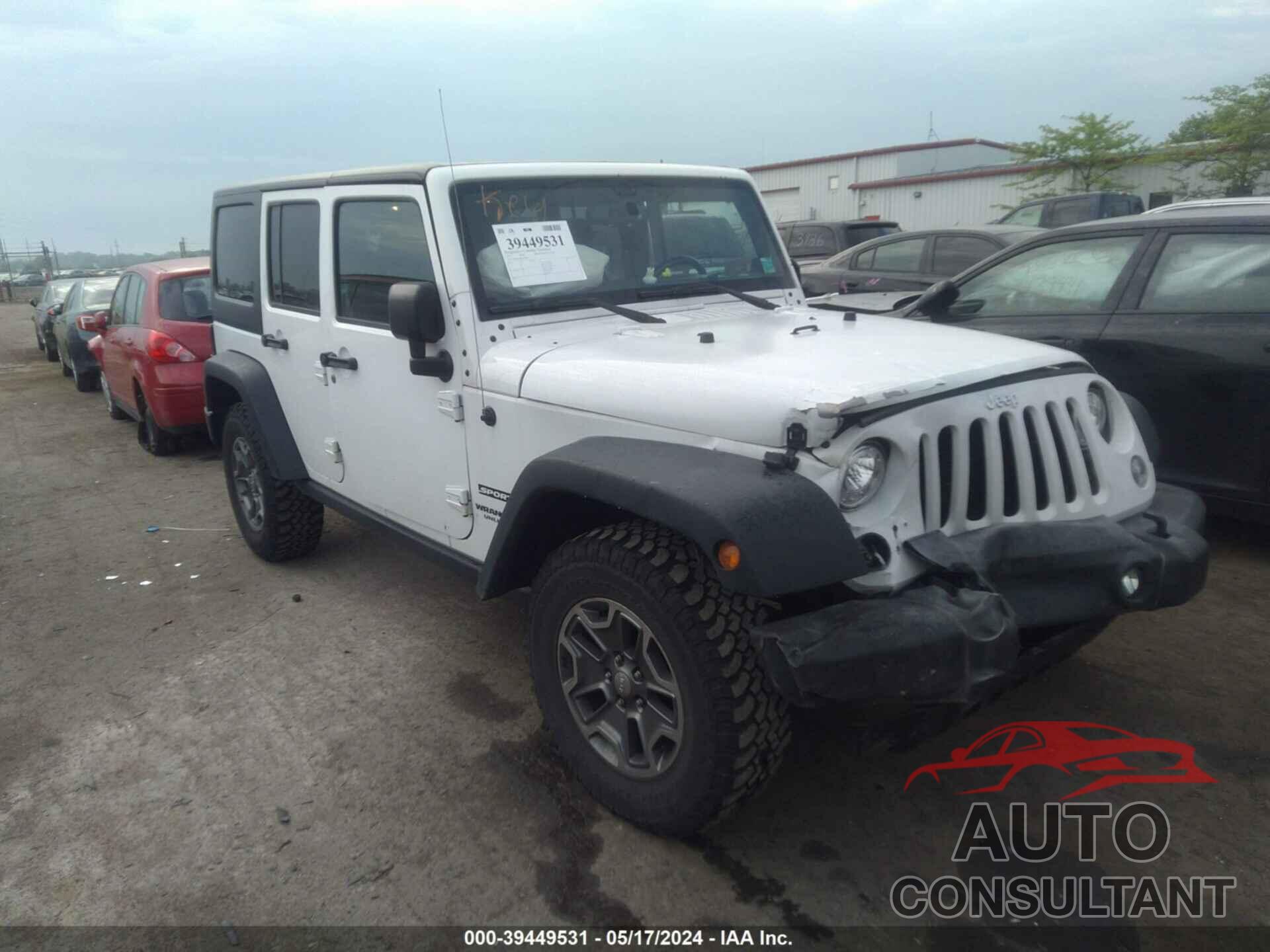 JEEP WRANGLER UNLIMITED 2017 - 1C4BJWDG5HL732828