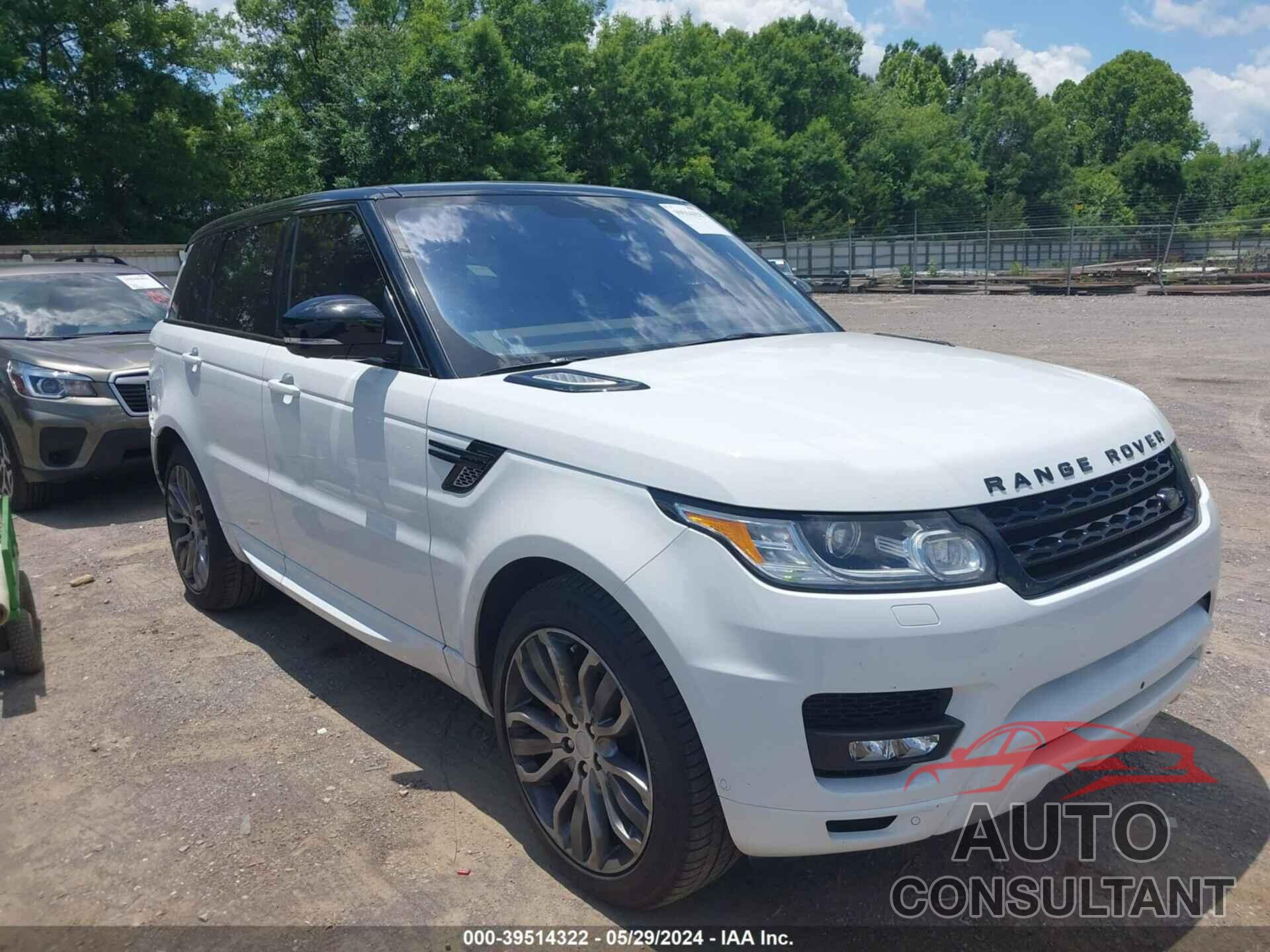 LAND ROVER RANGE ROVER SPORT 2016 - SALWR2EF9GA565353