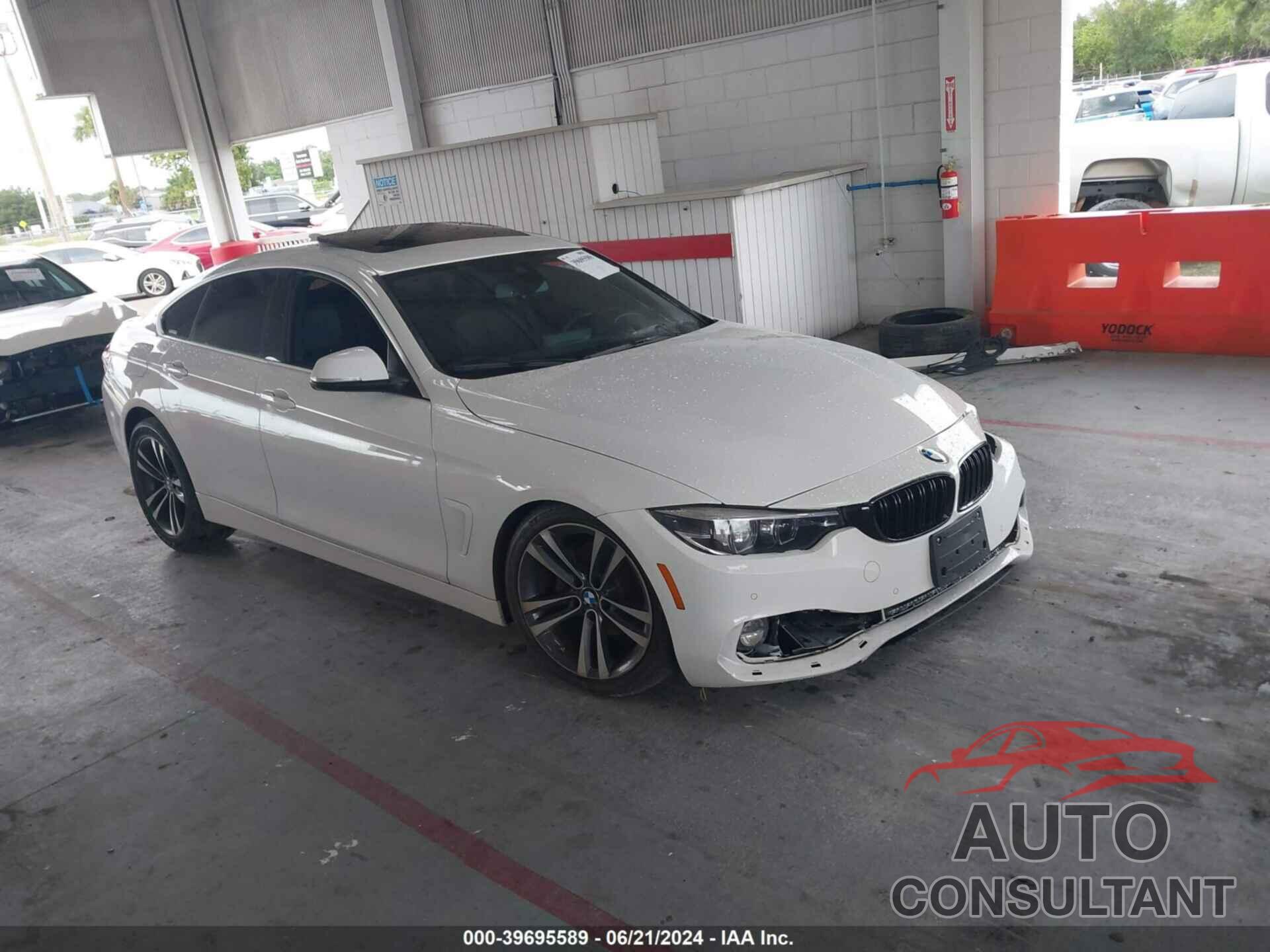 BMW 430I GRAN COUPE 2020 - WBA4J1C01LCE18425