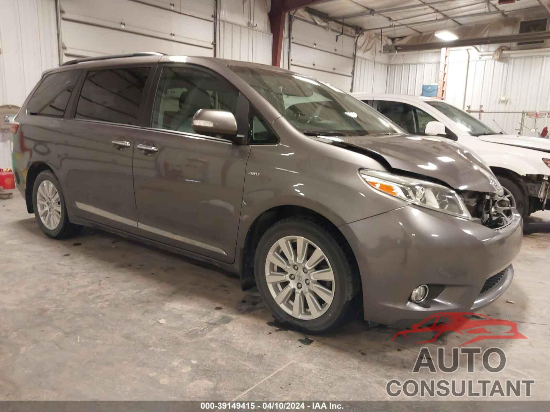 TOYOTA SIENNA 2017 - 5TDDZ3DC3HS167121