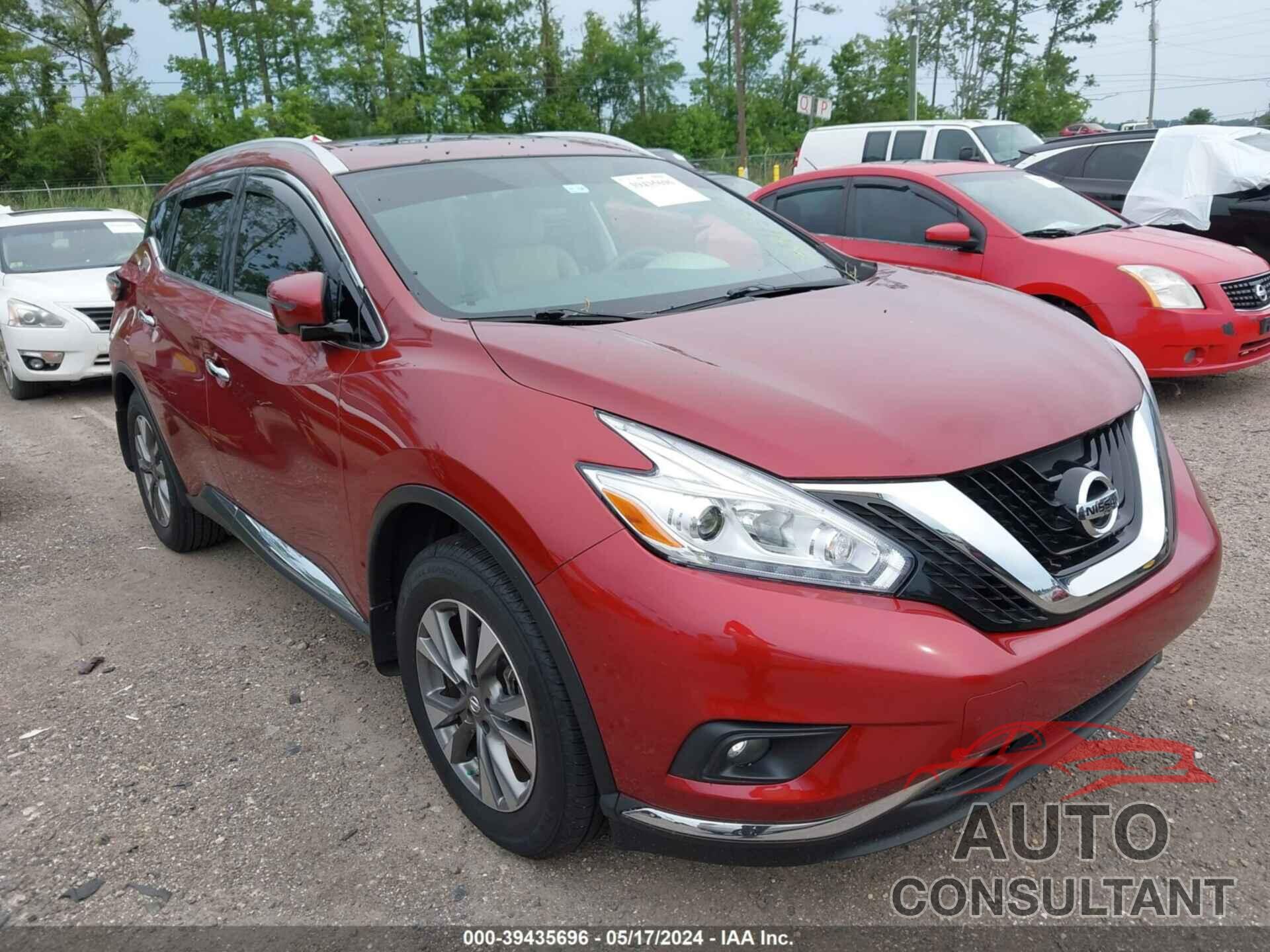 NISSAN MURANO 2017 - 5N1AZ2MG1HN170813