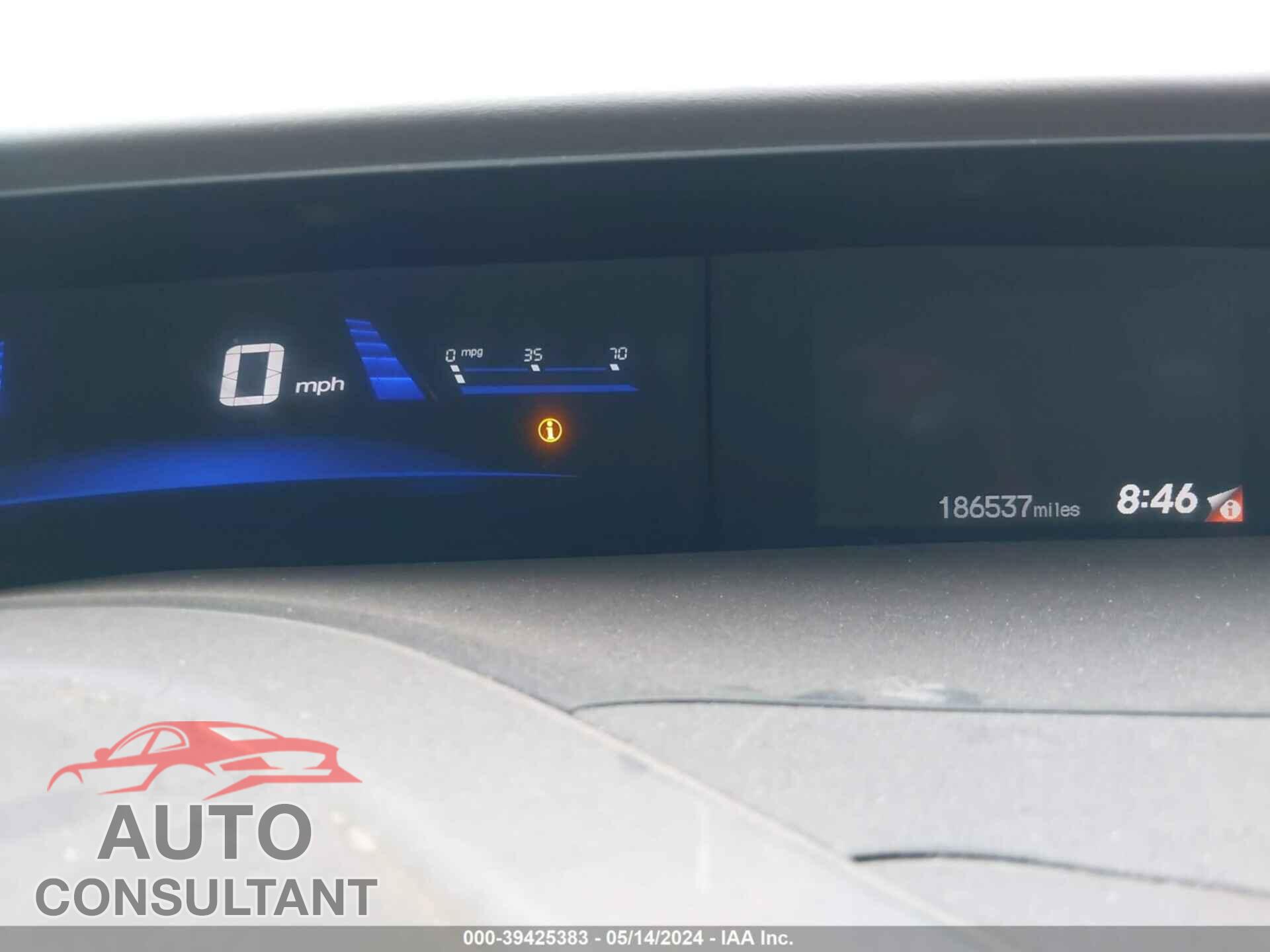 HONDA CIVIC 2012 - 19XFB2F54CE069918