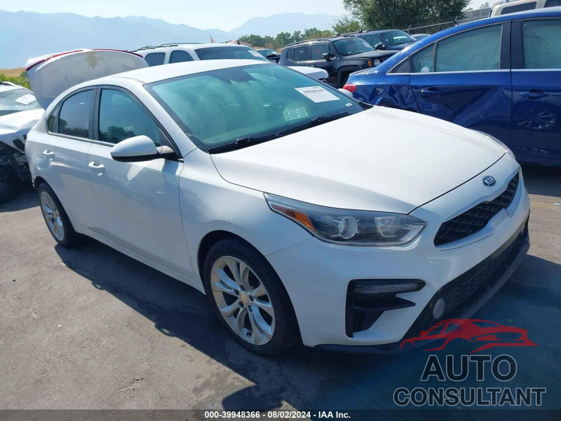 KIA FORTE 2019 - 3KPF24AD9KE108950