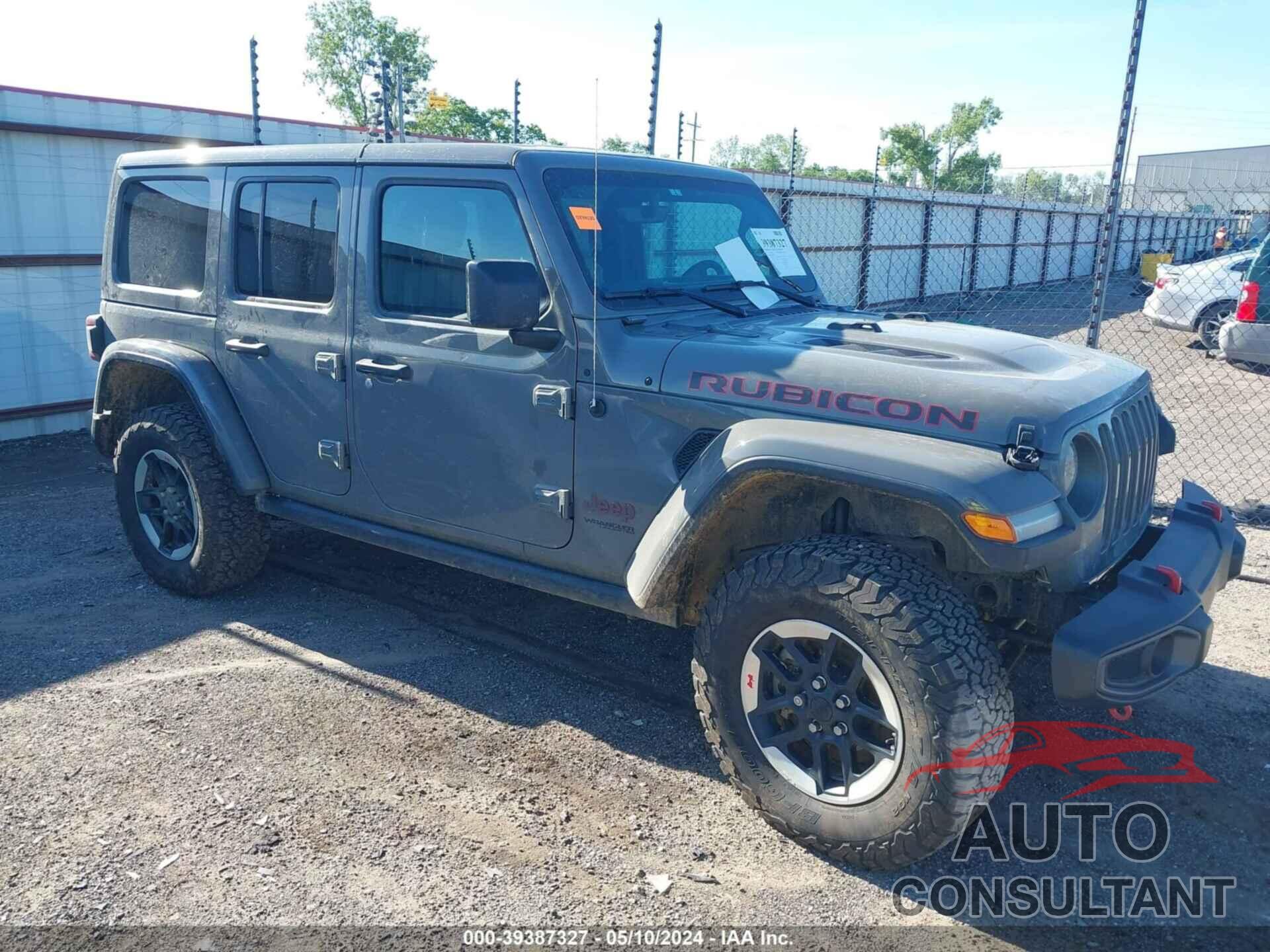 JEEP WRANGLER UNLIMITED 2019 - 1C4HJXFG7KW664518