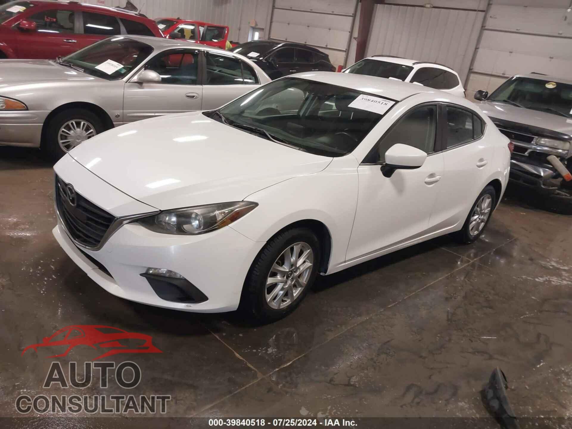 MAZDA MAZDA3 2016 - JM1BM1U73G1293553
