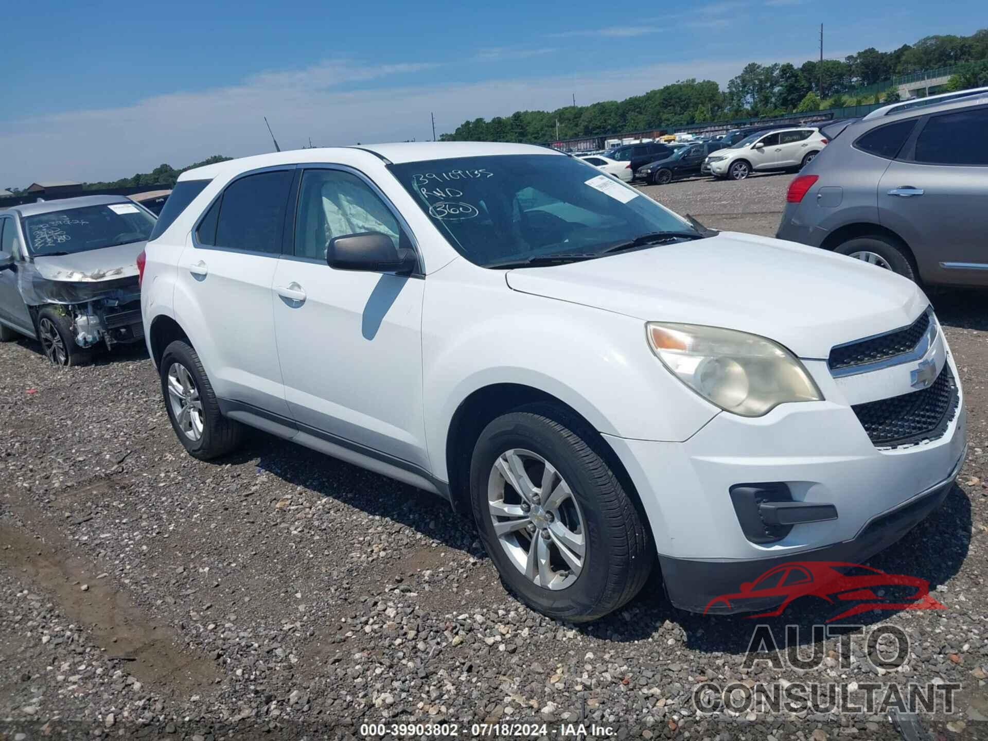 CHEVROLET EQUINOX 2012 - 2GNALBEK0C1326933