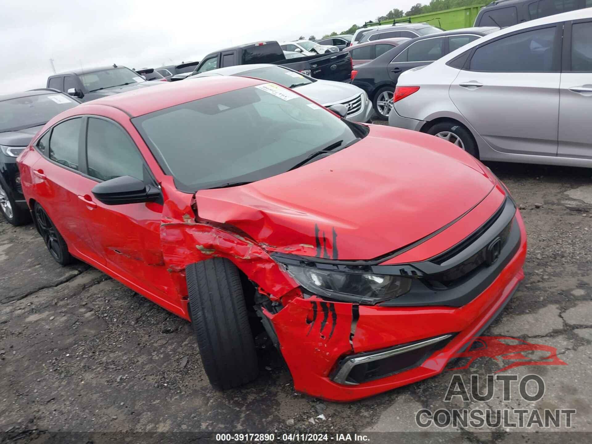 HONDA CIVIC 2019 - 2HGFC2F69KH537104