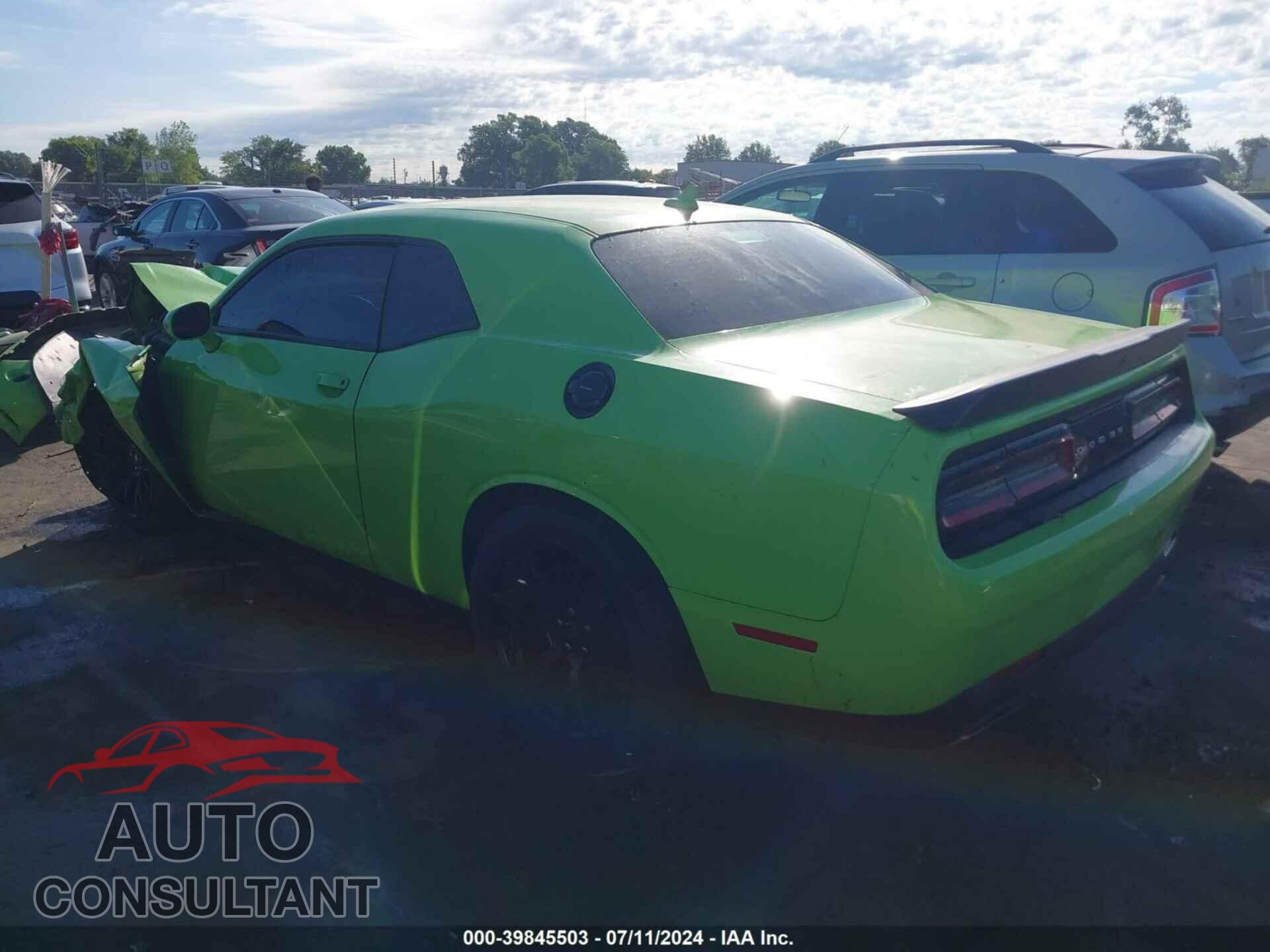 DODGE CHALLENGER 2019 - 2C3CDZFJ2KH701115