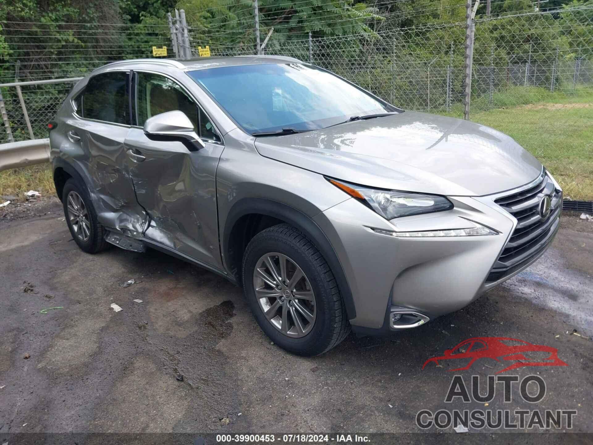 LEXUS NX 200T 2017 - JTJBARBZ0H2138530