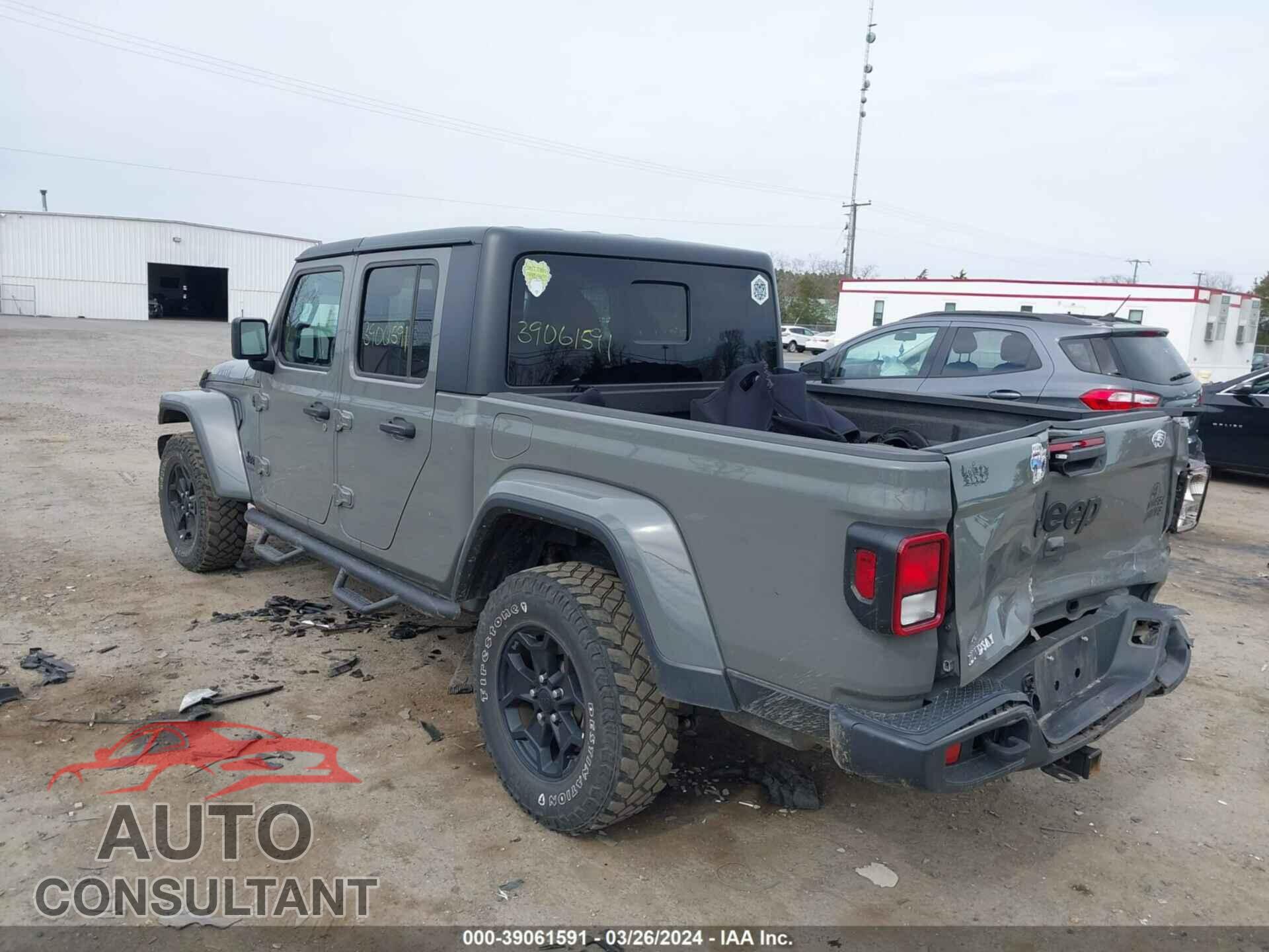 JEEP GLADIATOR 2021 - 1C6HJTAGXML584271