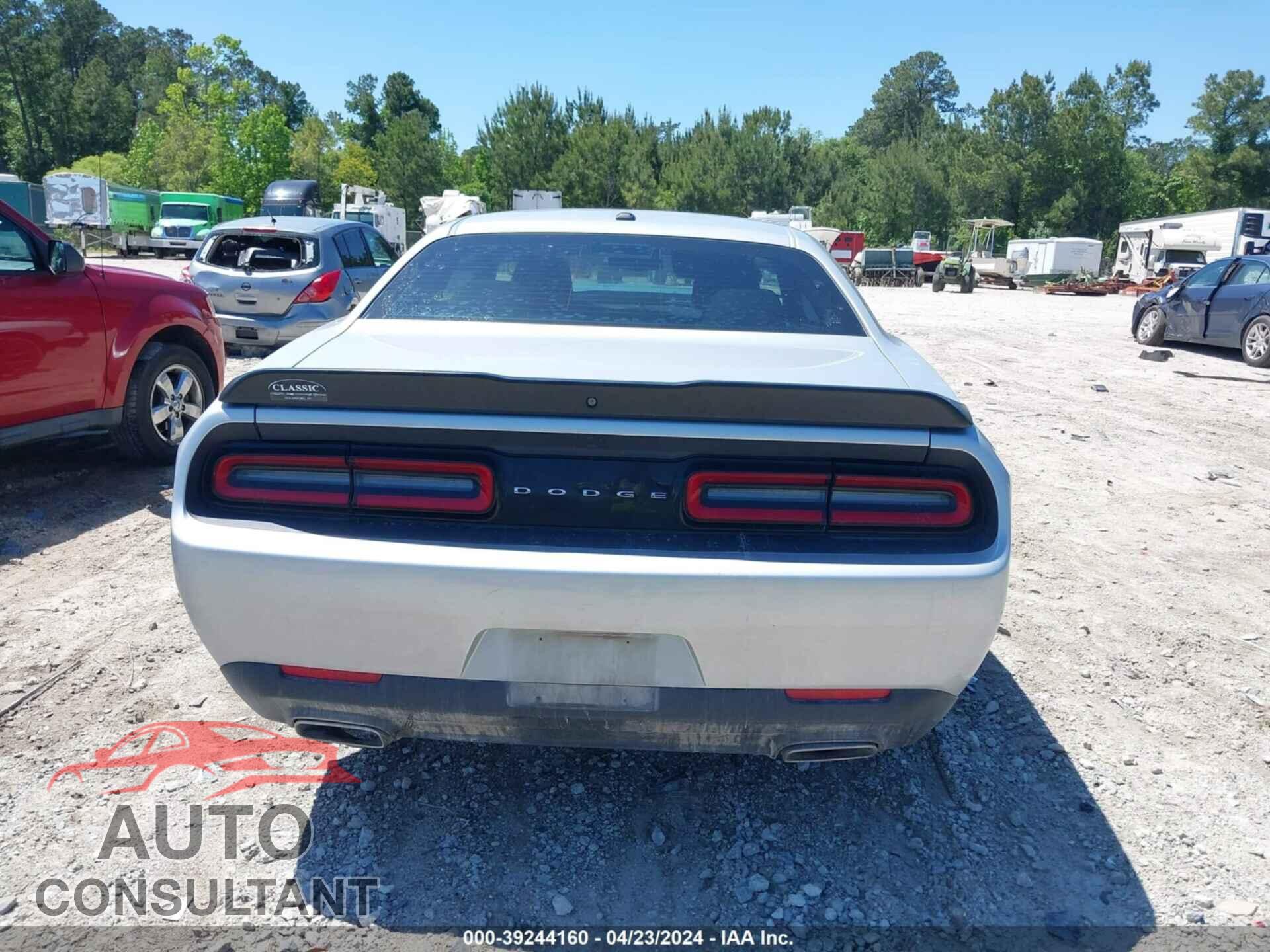 DODGE CHALLENGER 2019 - 2C3CDZAG7KH741444