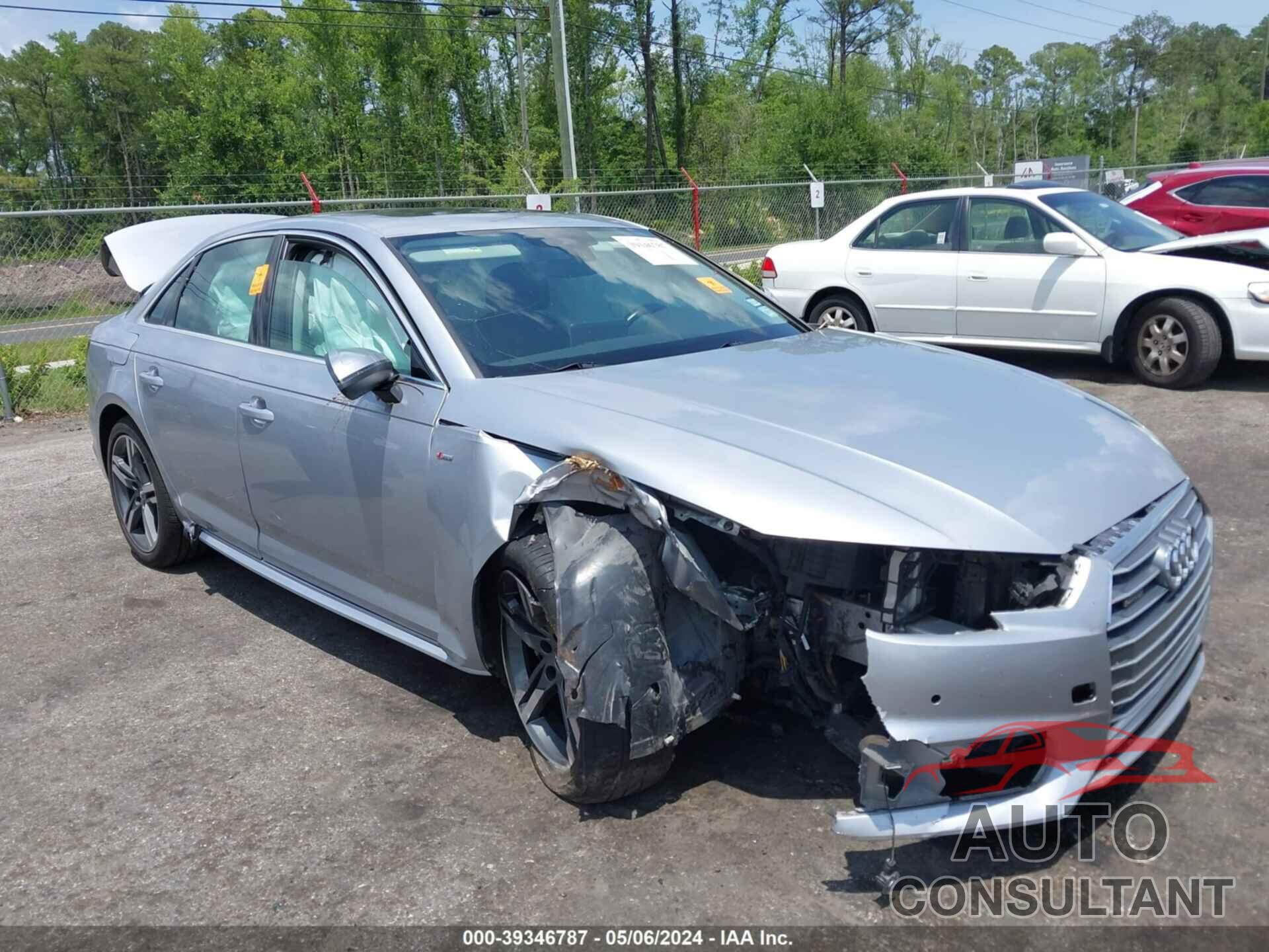 AUDI A4 2018 - WAUENAF45JA079701