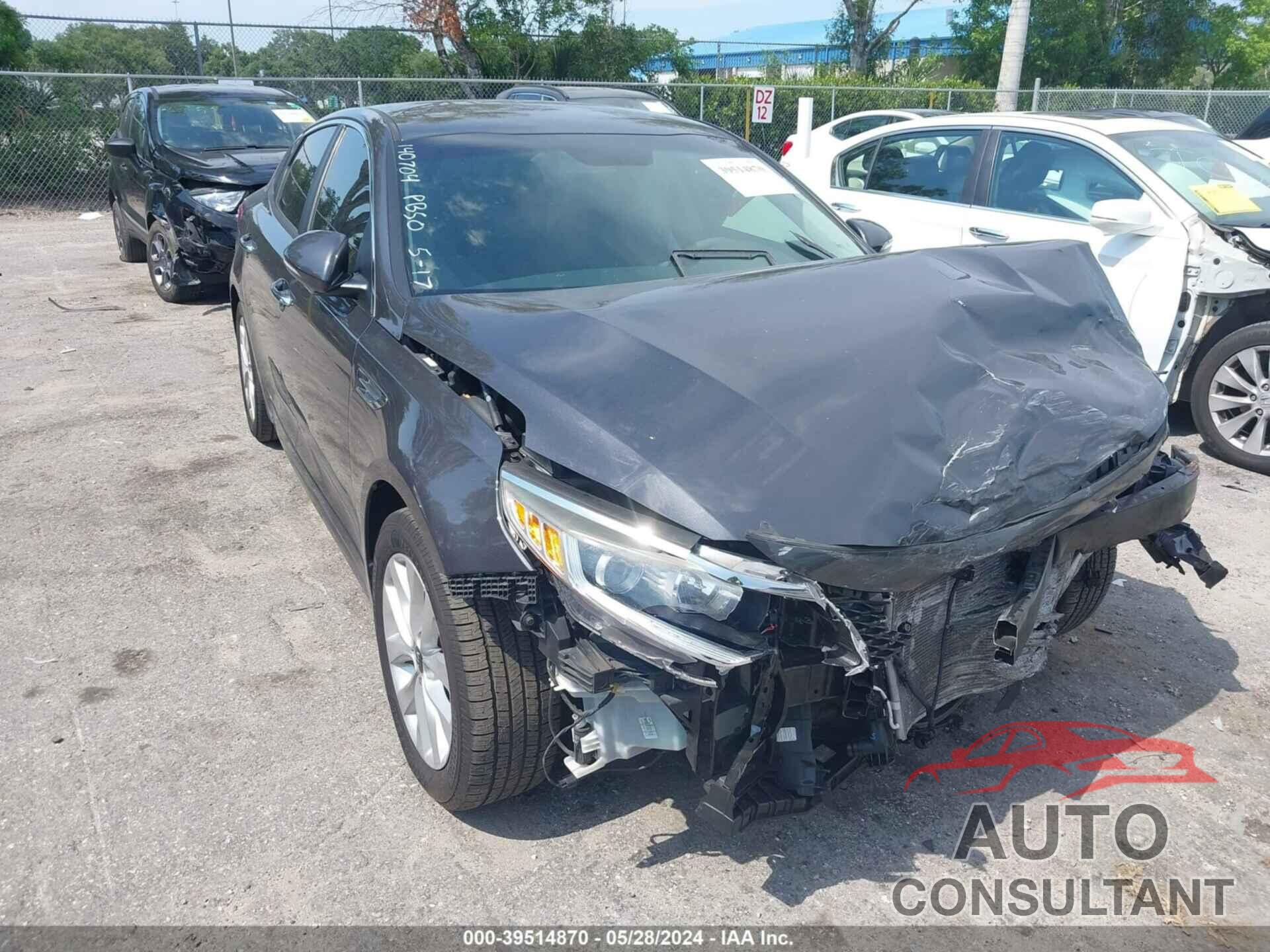 KIA OPTIMA 2017 - 5XXGT4L33HG140704