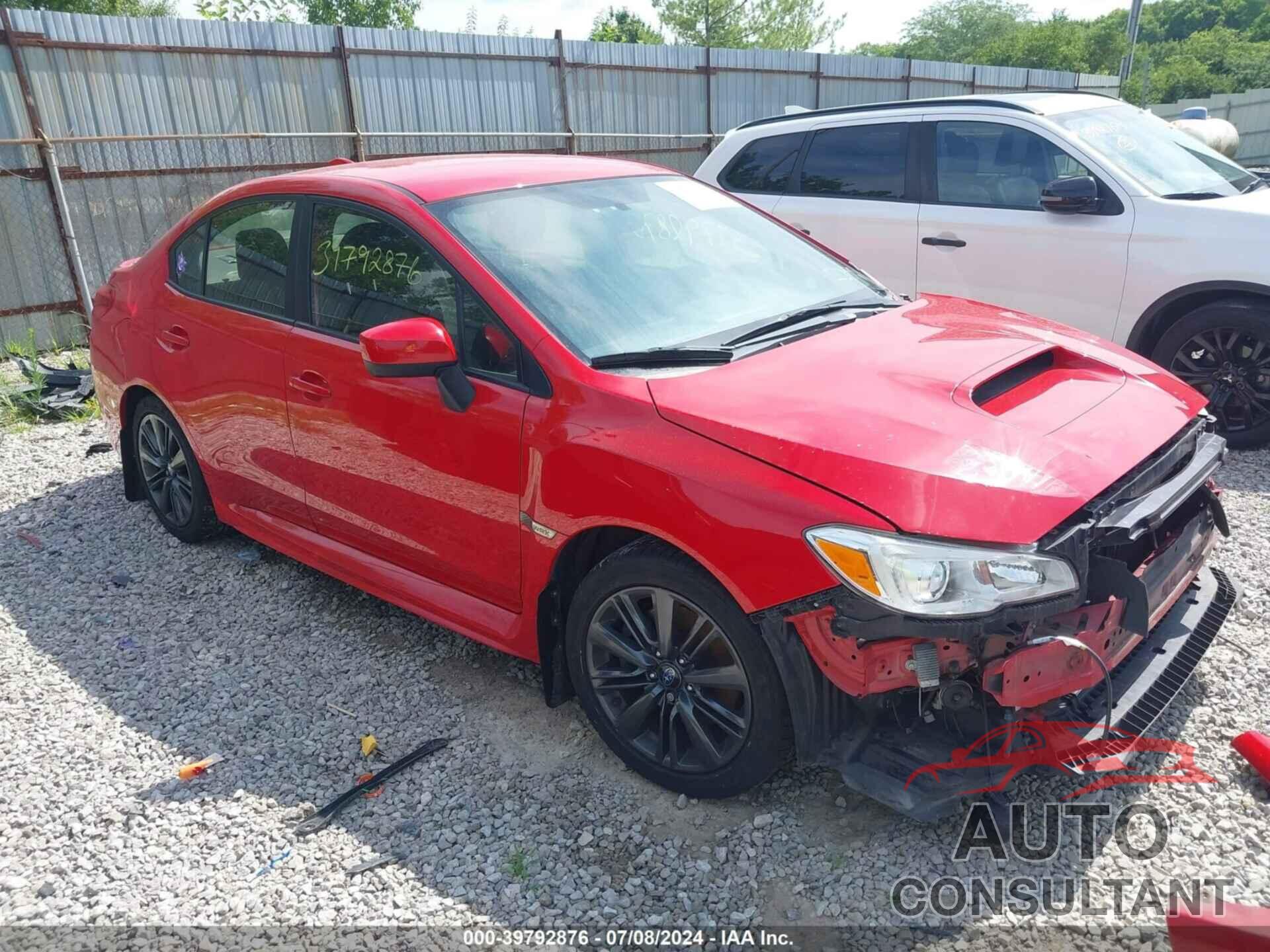 SUBARU WRX 2016 - JF1VA1B63G9801074