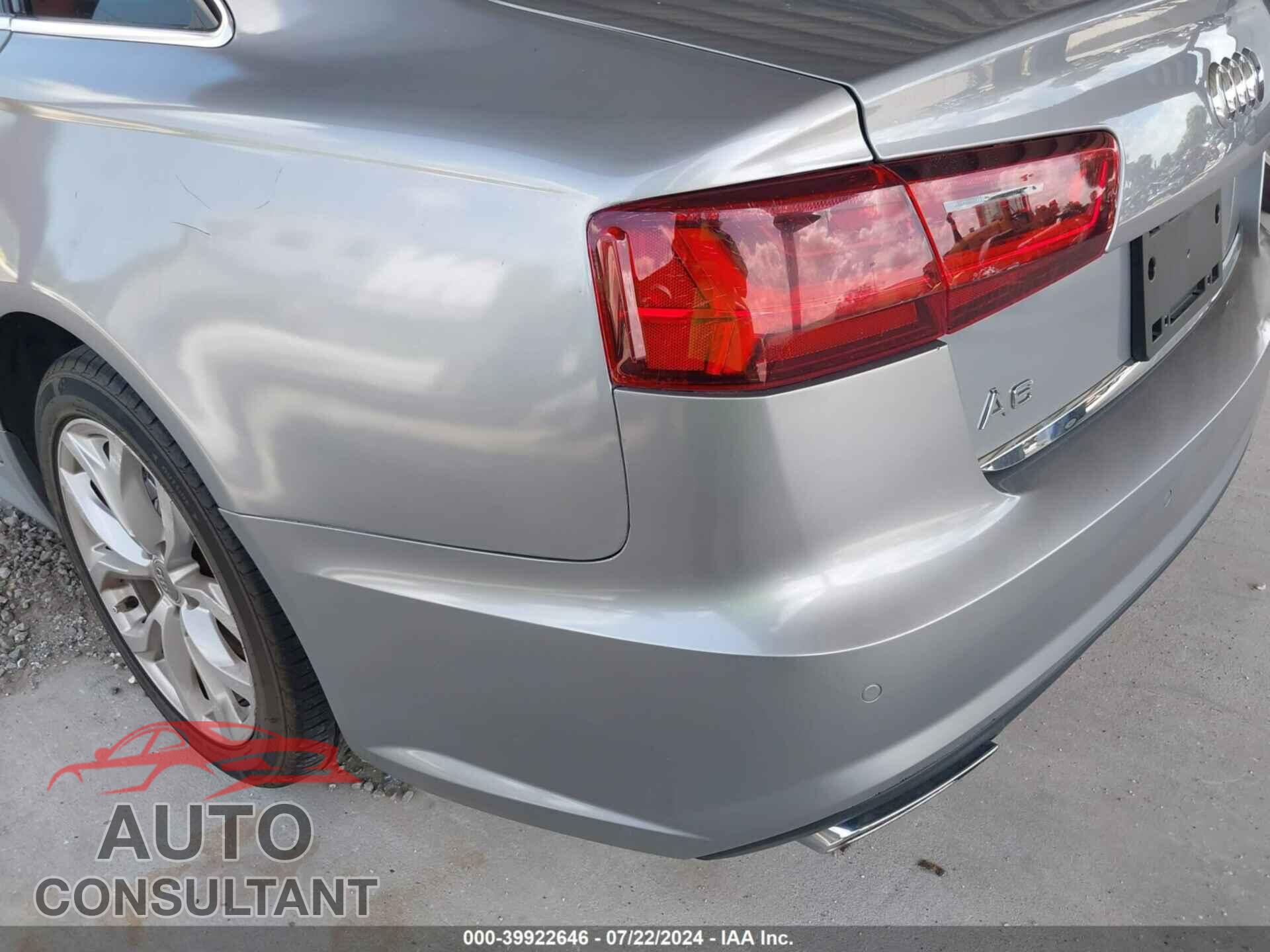 AUDI A6 2017 - WAUC8AFC2HN111500