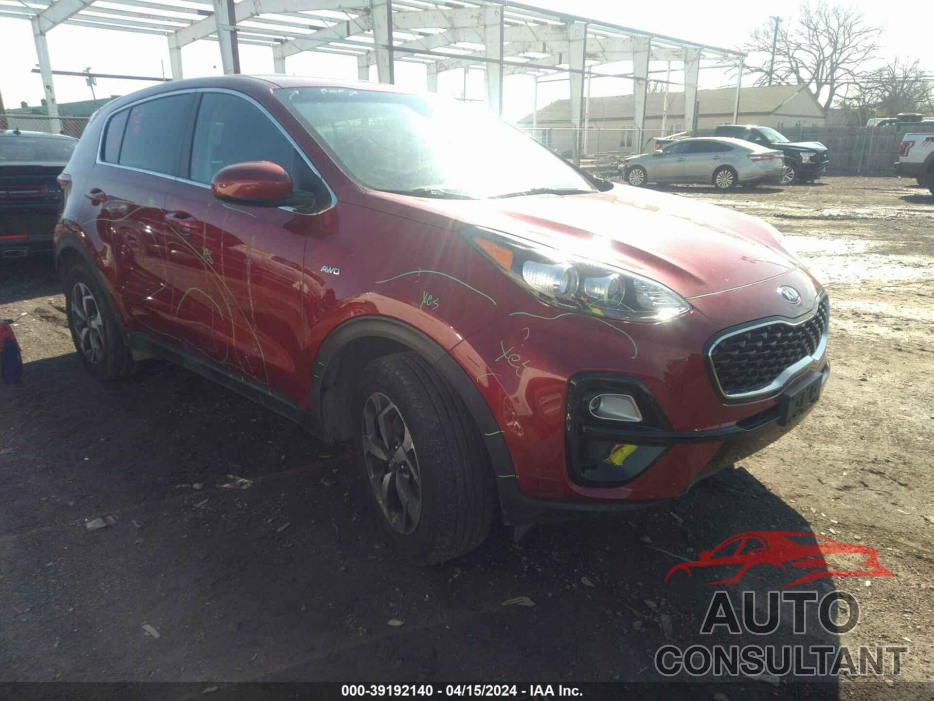 KIA SPORTAGE 2020 - KNDPMCAC5L7642433