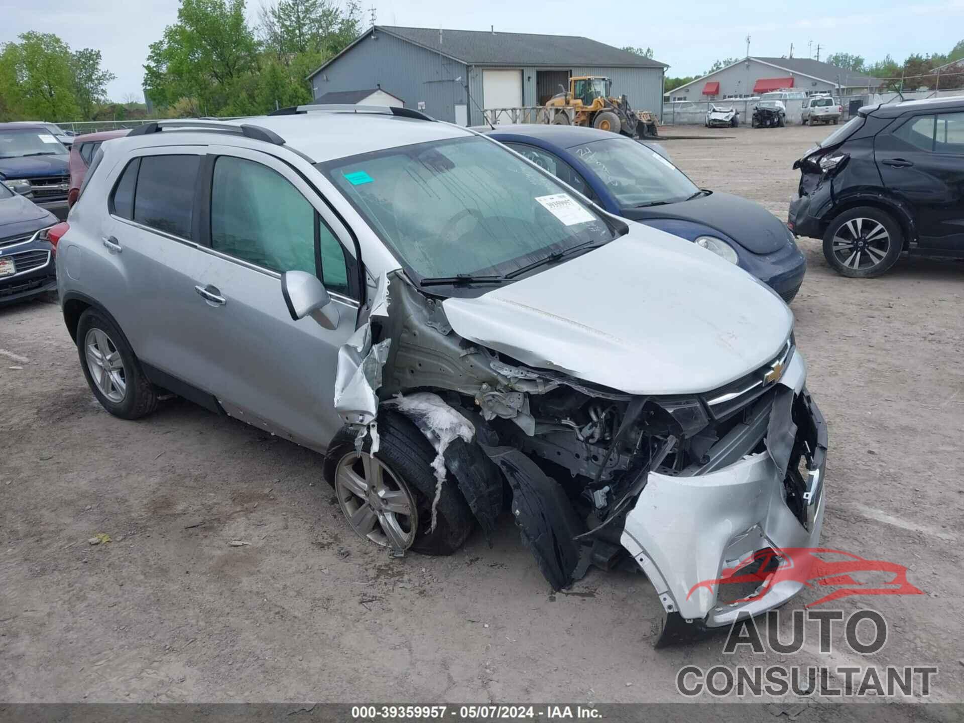 CHEVROLET TRAX 2018 - KL7CJLSB4JB658997