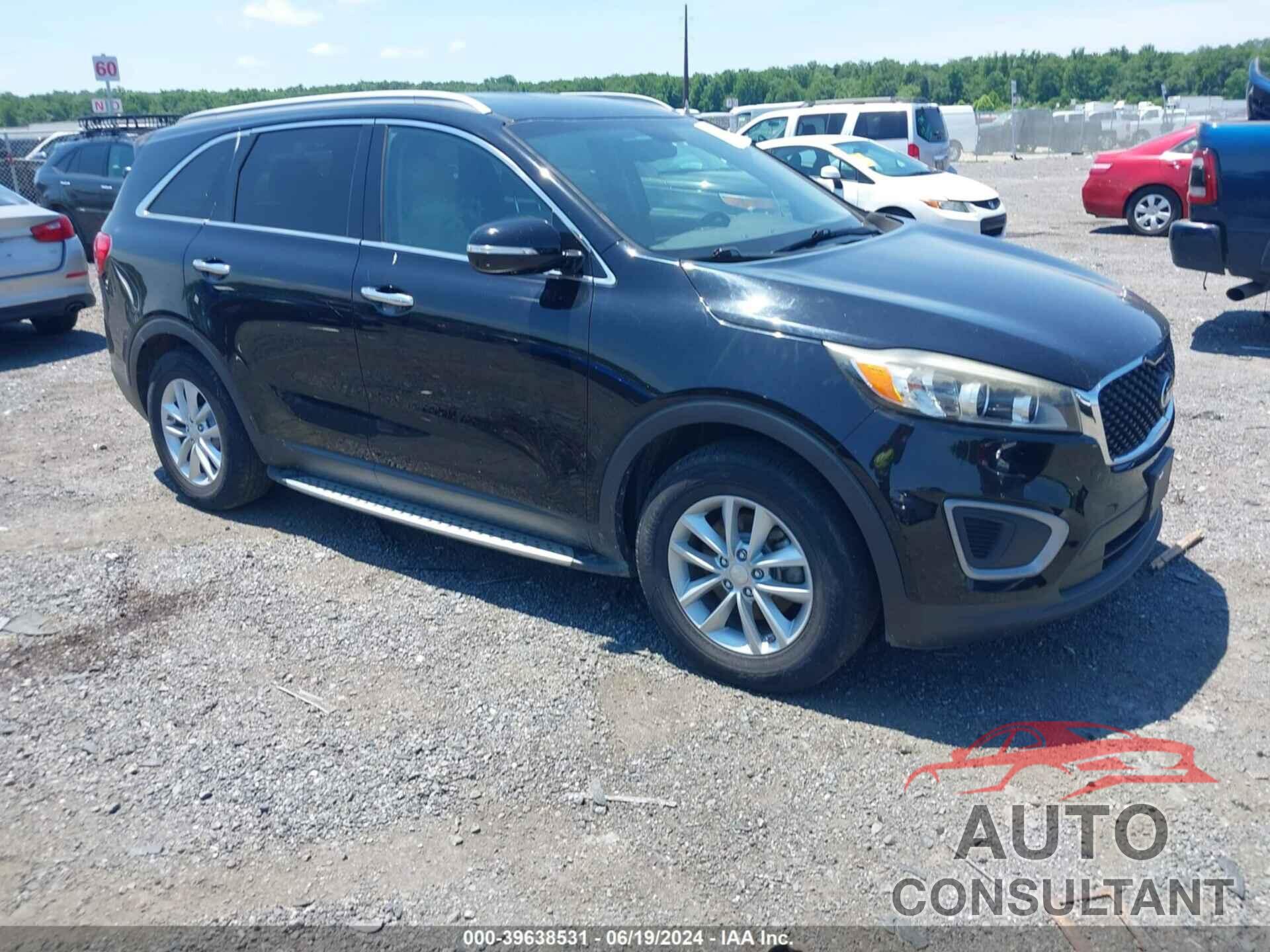 KIA SORENTO 2016 - 5XYPG4A32GG026078