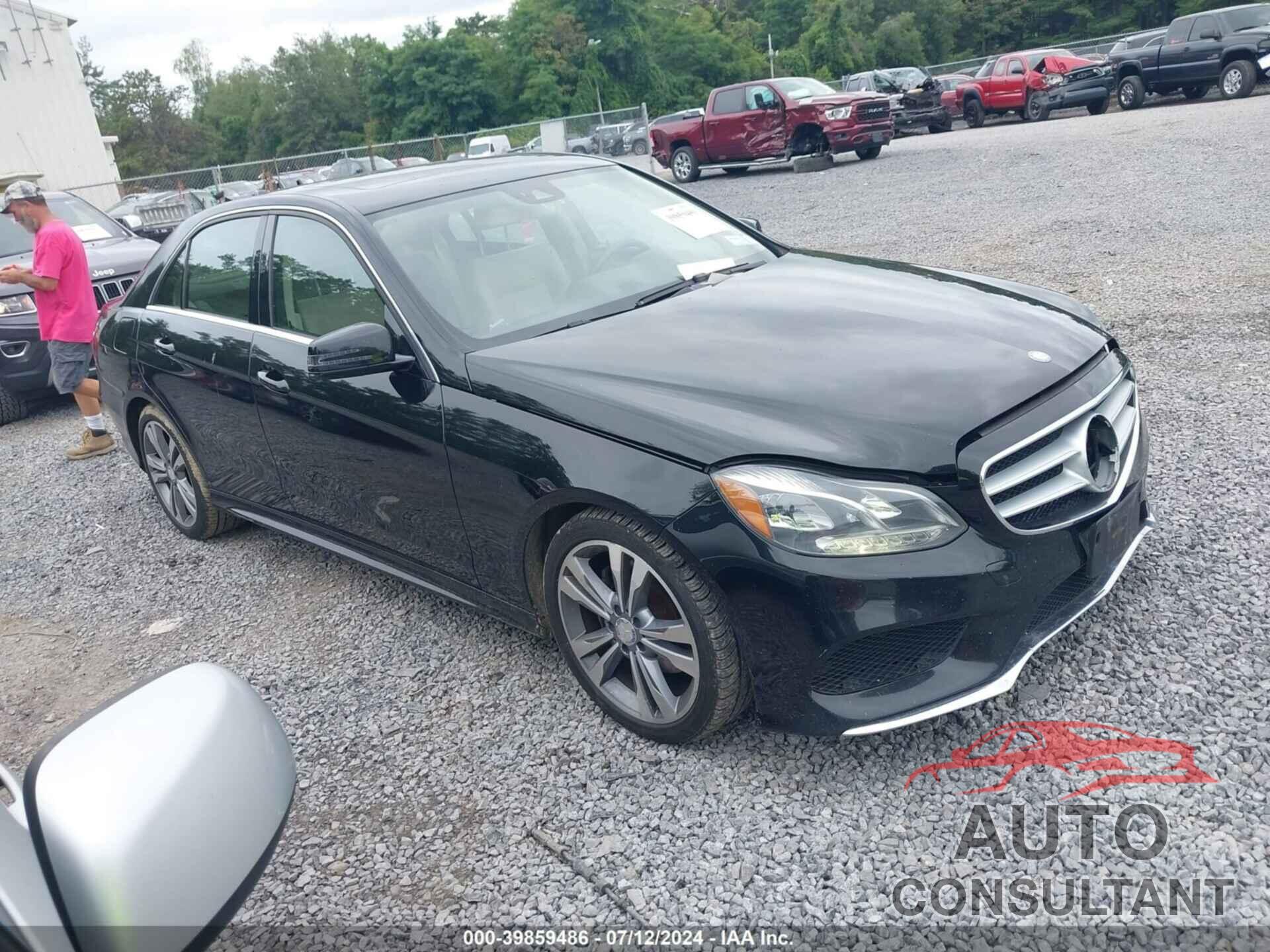 MERCEDES-BENZ E 350 2016 - WDDHF8JB5GB262164