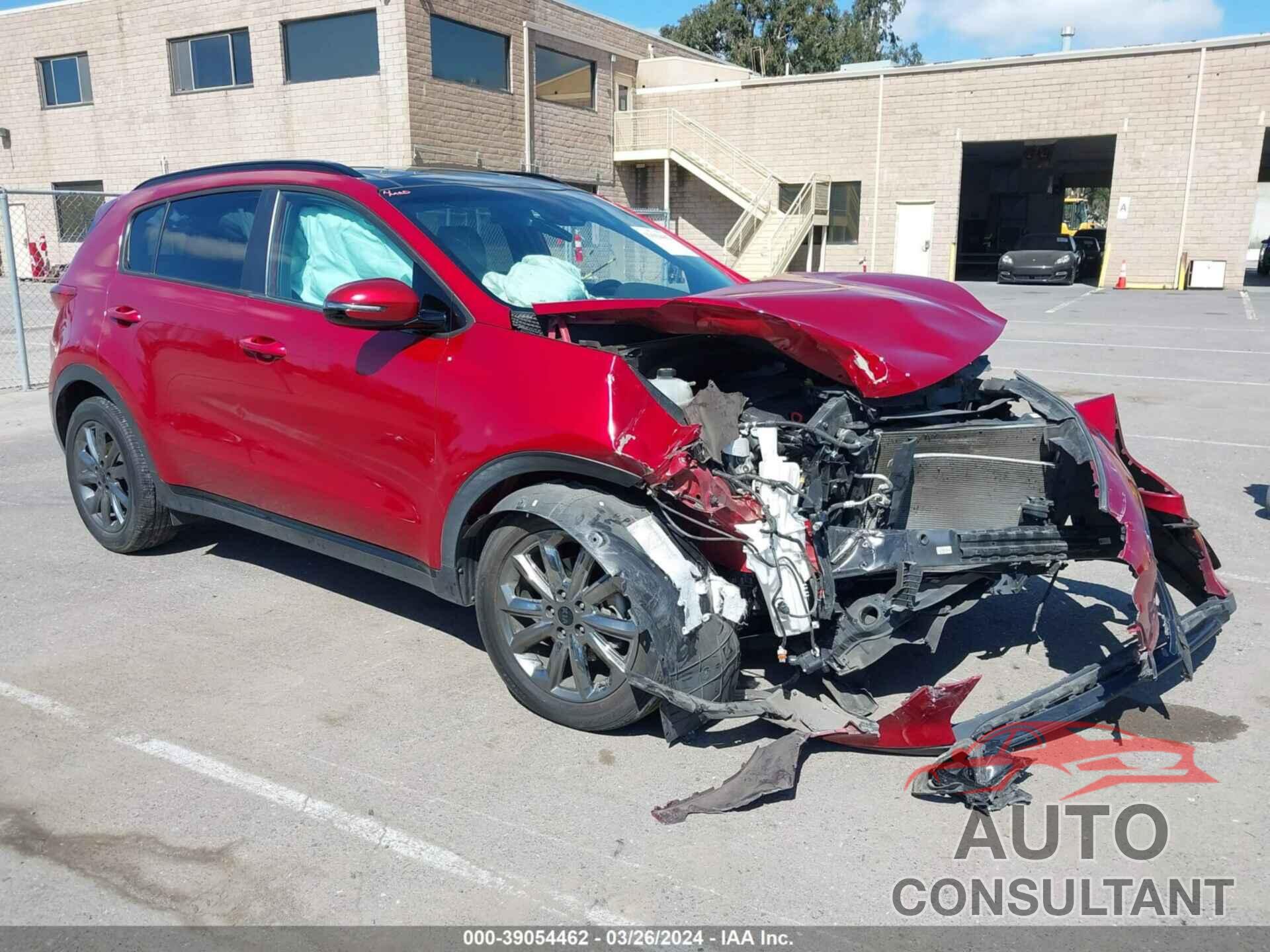 KIA SPORTAGE 2021 - KNDP63AC2M7856372