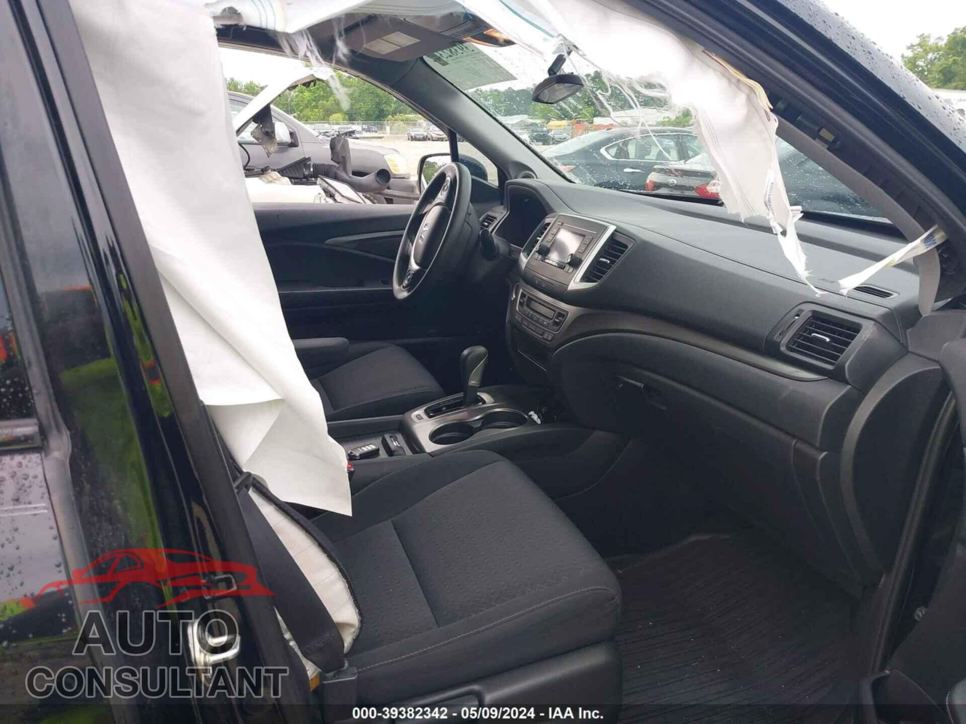 HONDA RIDGELINE 2017 - 5FPYK3F19HB017625